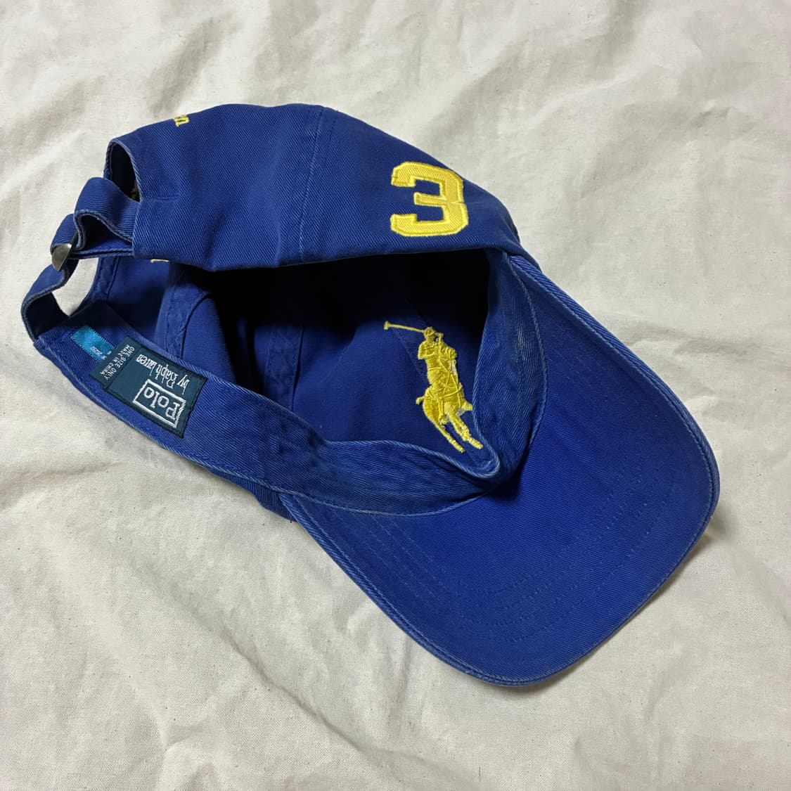 폴로 빅포니 3 볼캡 블루 상품이미지4
