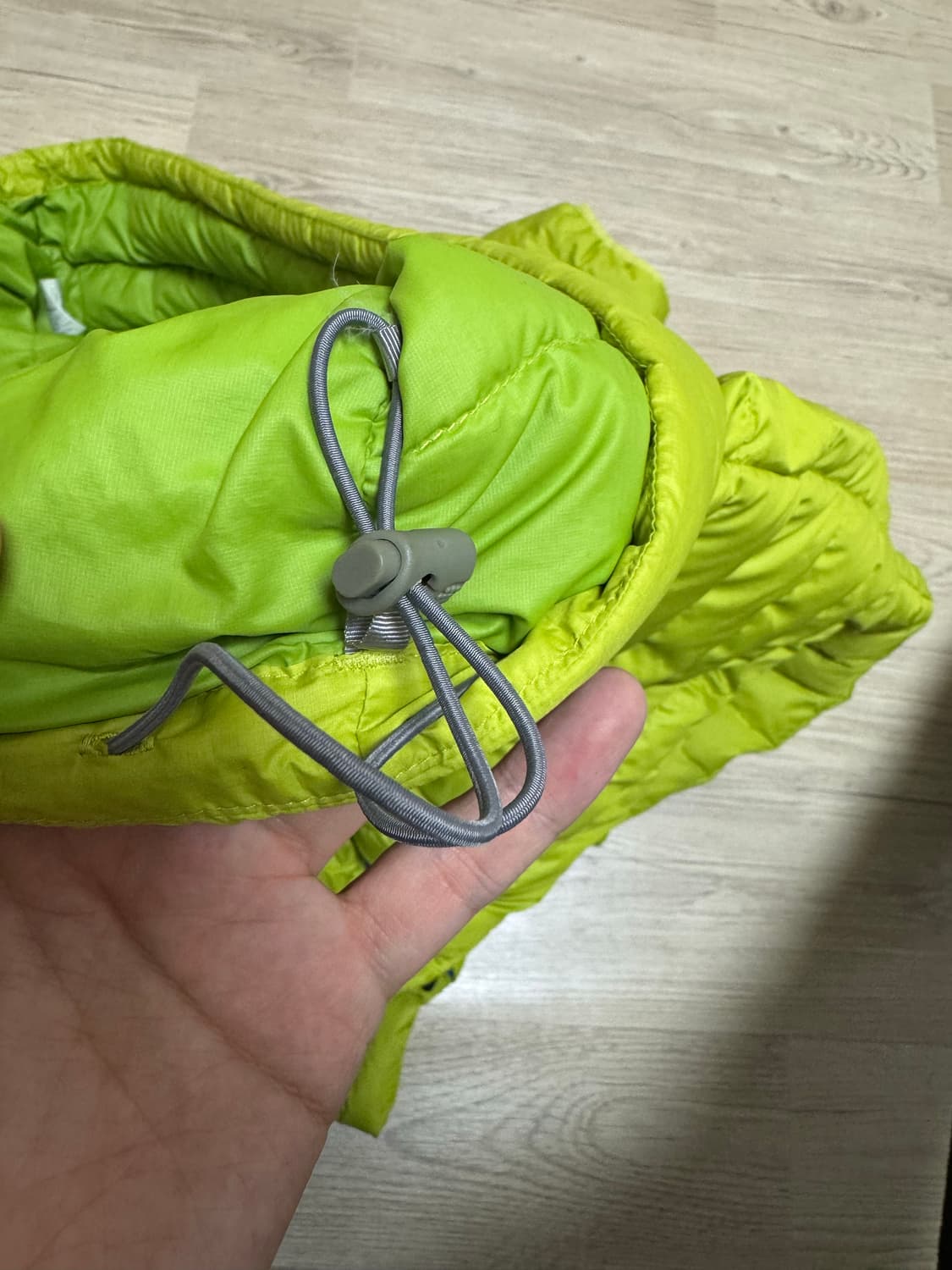 XL 파타고니아 다운스웨터 자켓 라임 상품이미지10