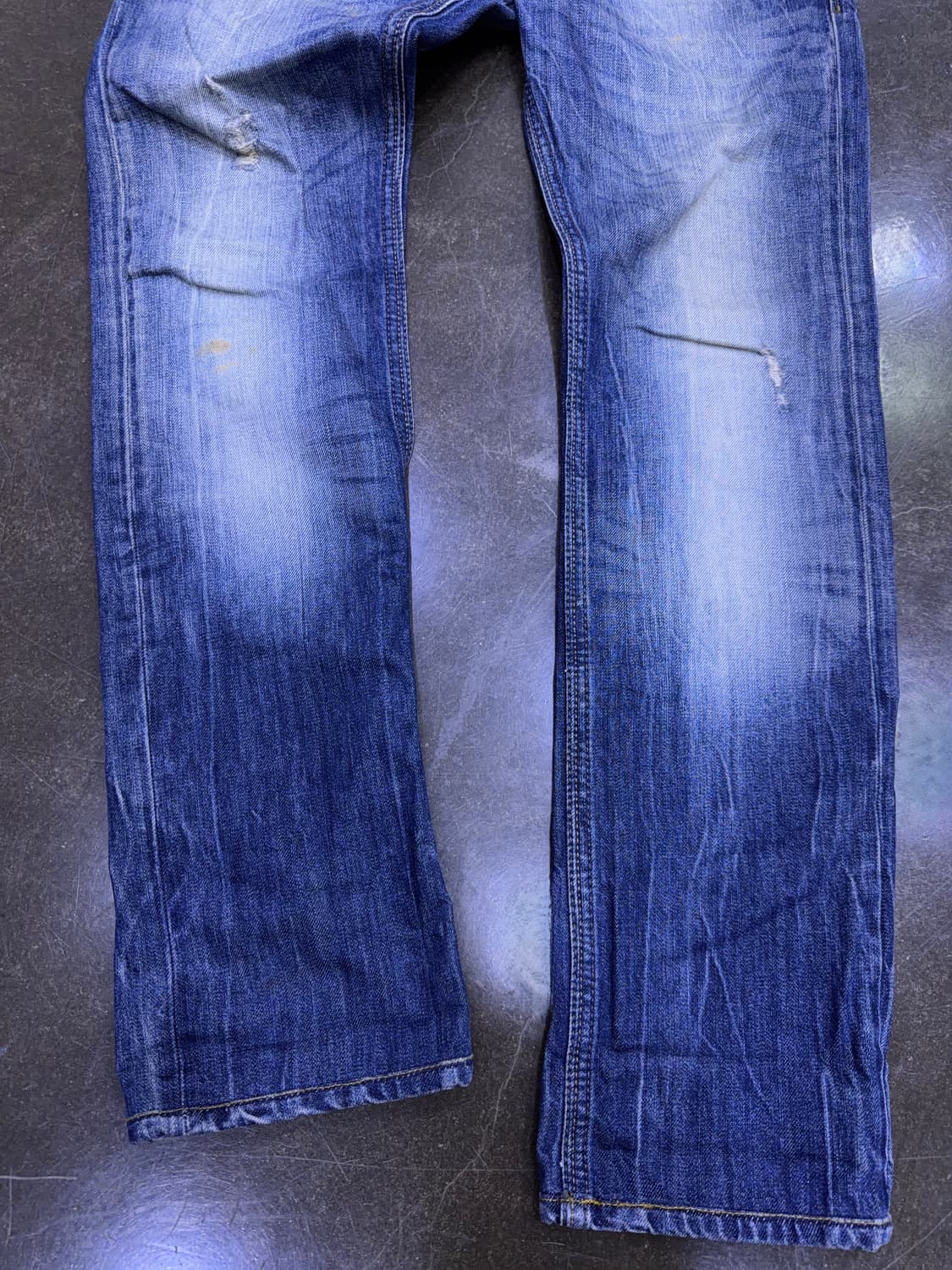 디젤 빈티지 워싱 슬림 스키니핏 청바지 데님팬츠 30 상품이미지6