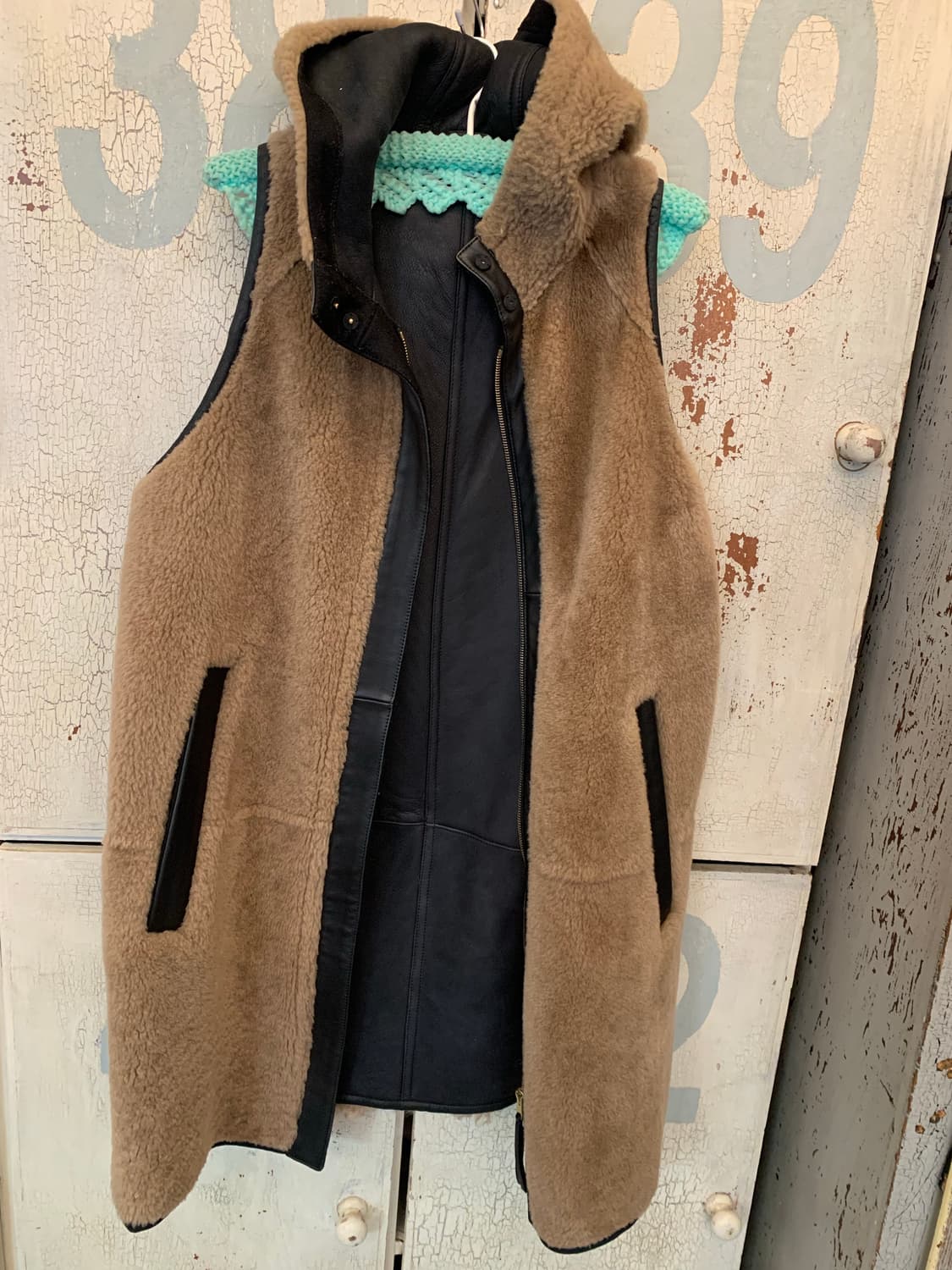 MARRI 양모 무스탕 베스트 상품이미지1