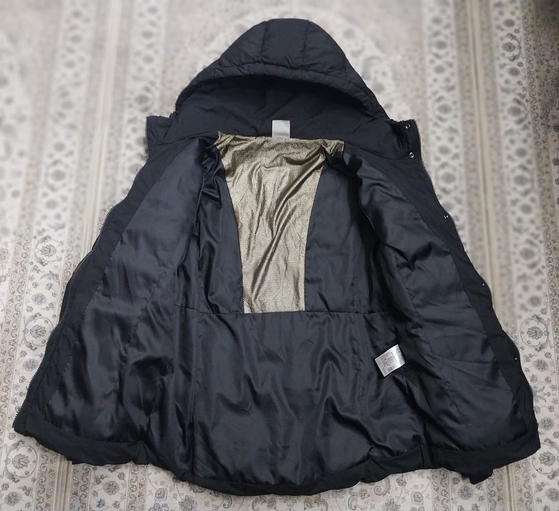 푸마 블랙 후드 패딩 점퍼 L 상품이미지2