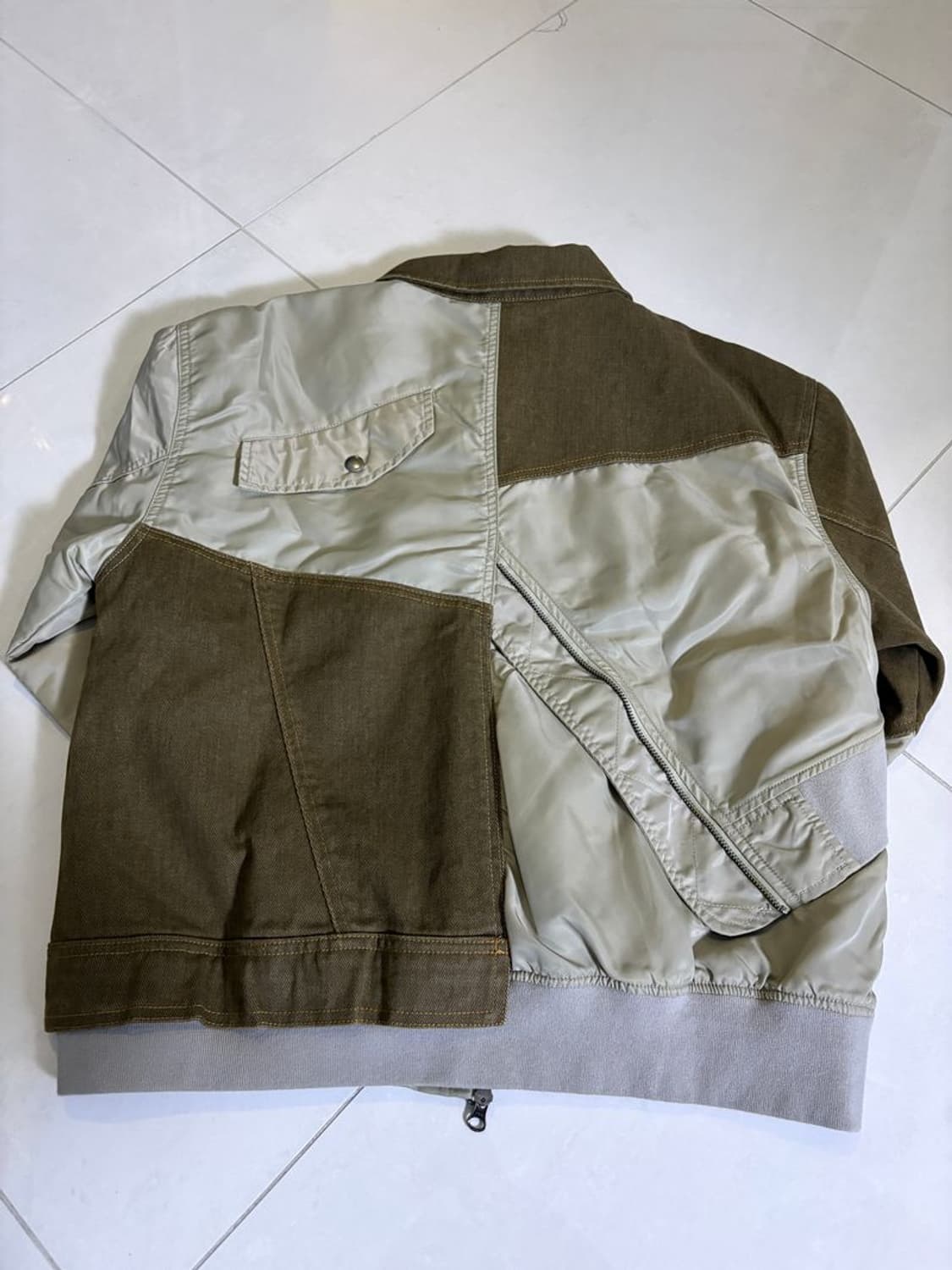 REBUILD MA-1 TRUCKER 운전사 재킷 #01 재조립 상품이미지9