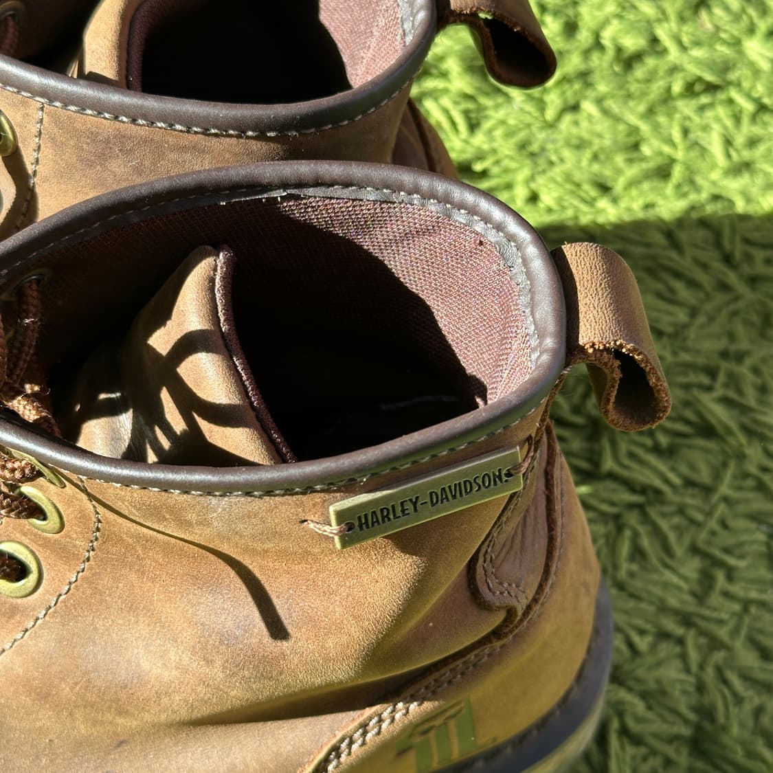 할리데이비슨 모터사이클 부츠 브라운 275 상품이미지7