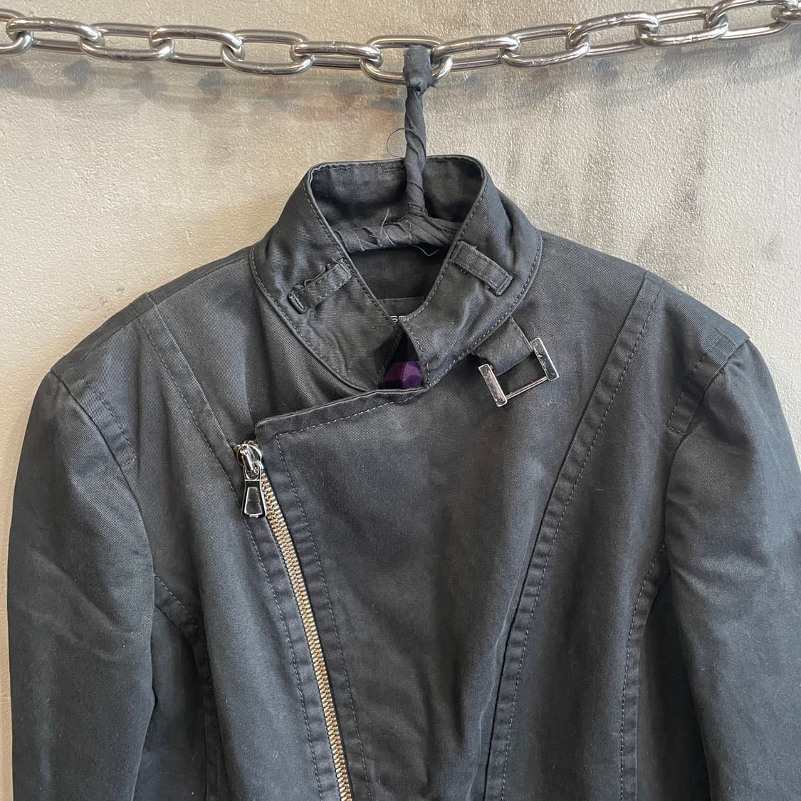 03aw 디스퀘어드 코튼 바이커 자켓 상품이미지5