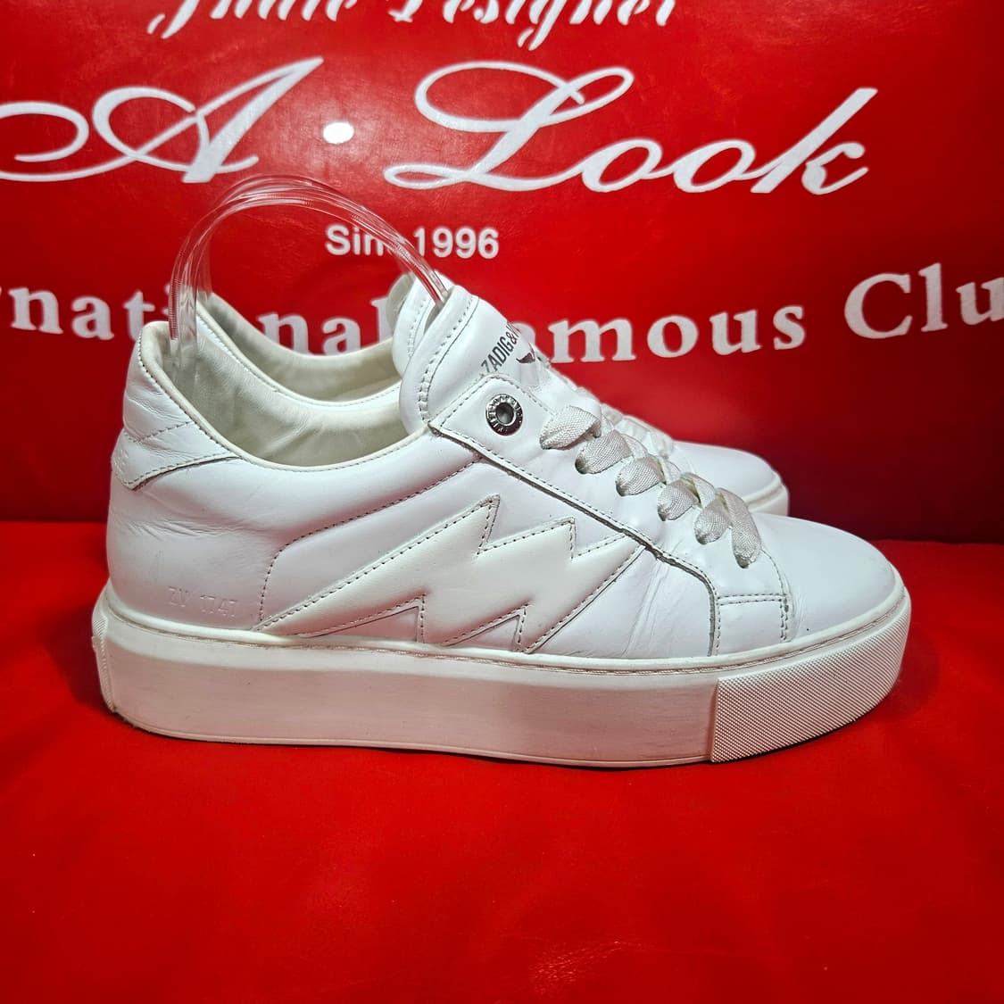 쟈딕앤볼테르 라 플래시 청키 스무스 송아지가죽 스니커즈 상품이미지2