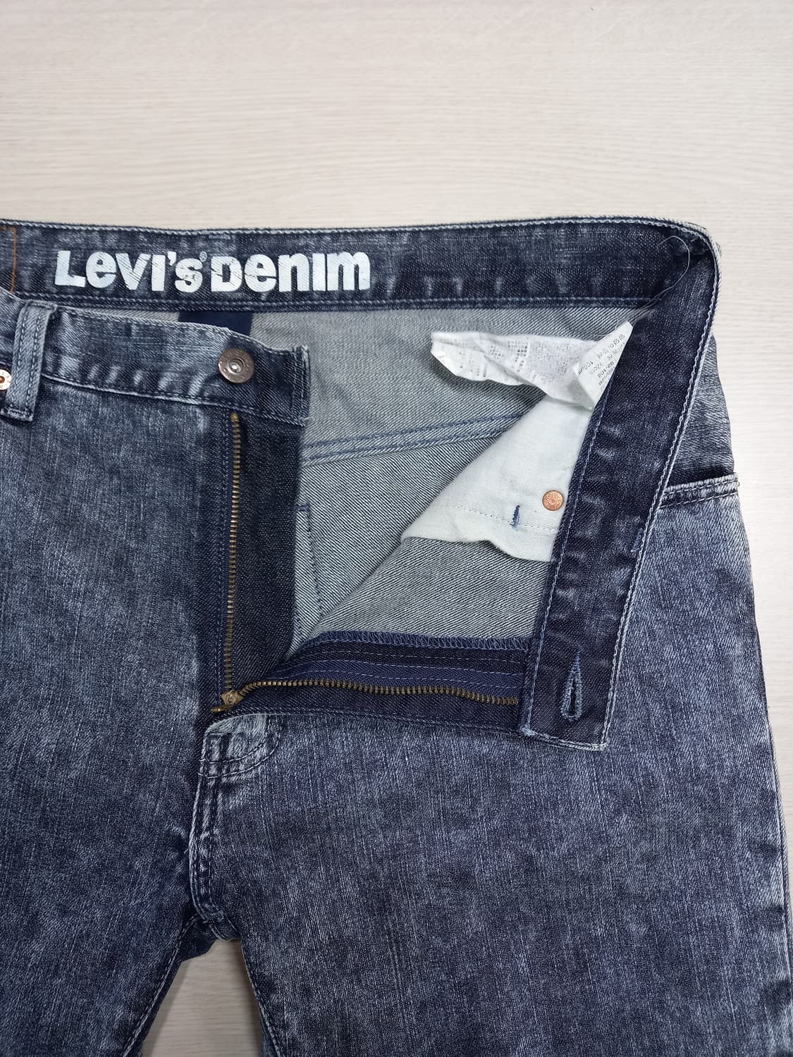 36 리바이스606 워싱 스판 슬림일자진 다크그레이 36-442 상품이미지7