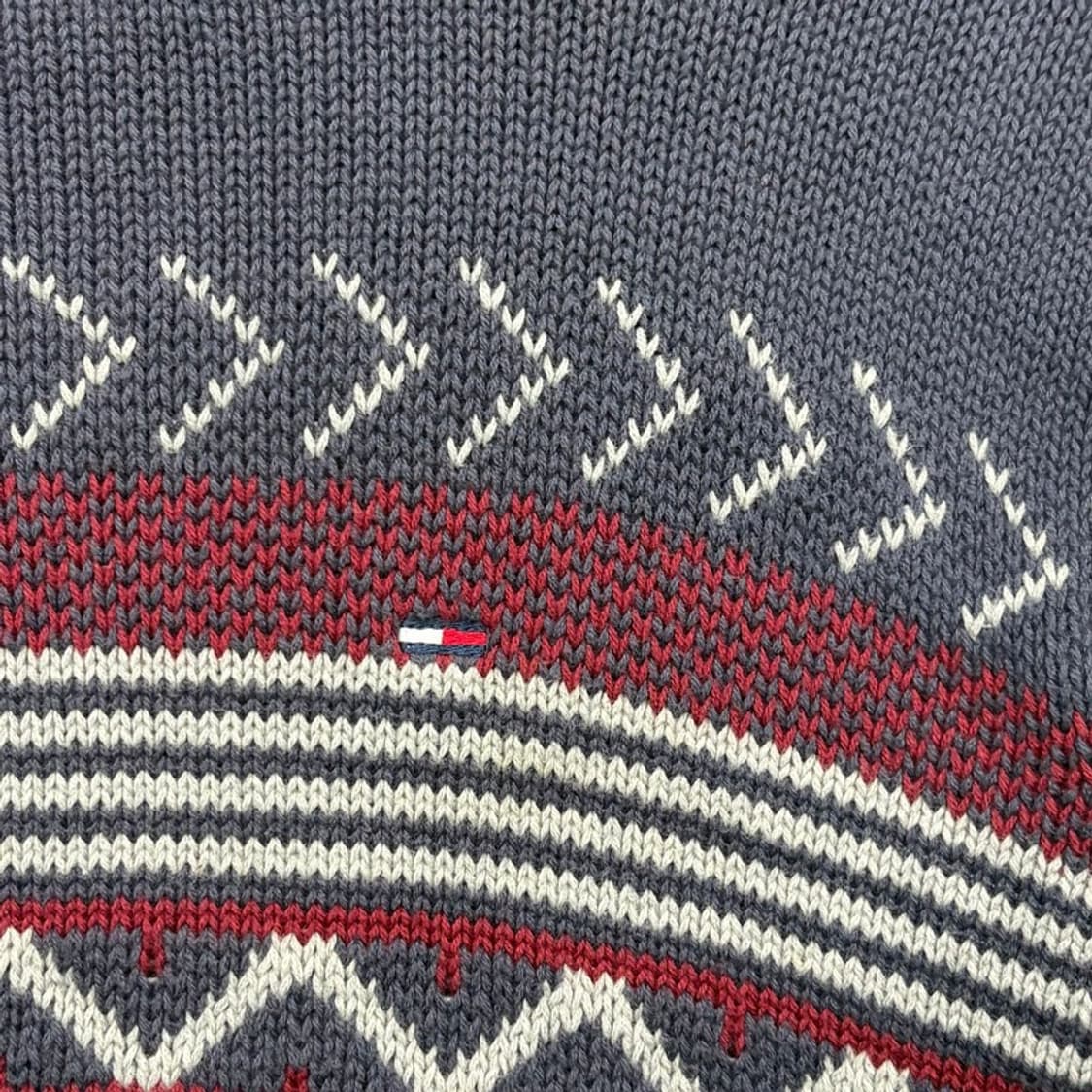 타미힐피거데님 패턴 니트 v2135 상품이미지5