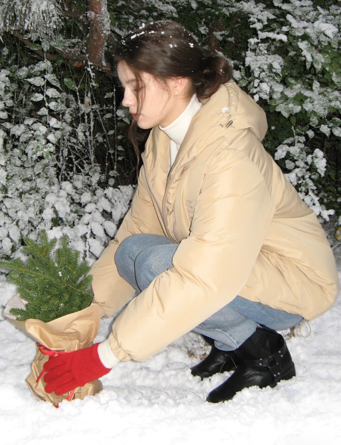 레터프롬문 푸퍼 패딩 - 새제품 상품이미지10