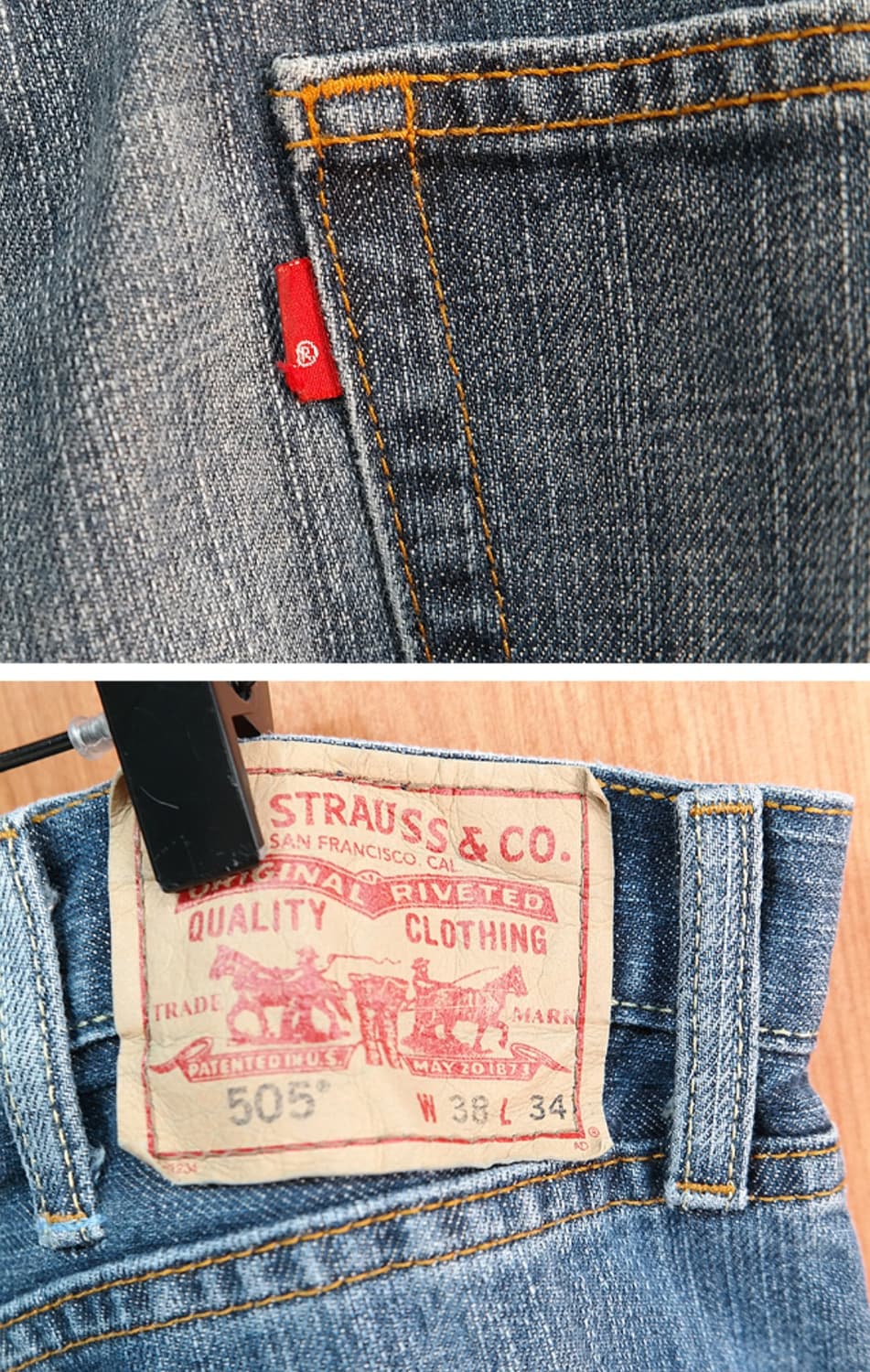 LEVIS 리바이스505  데님 38   상품이미지6