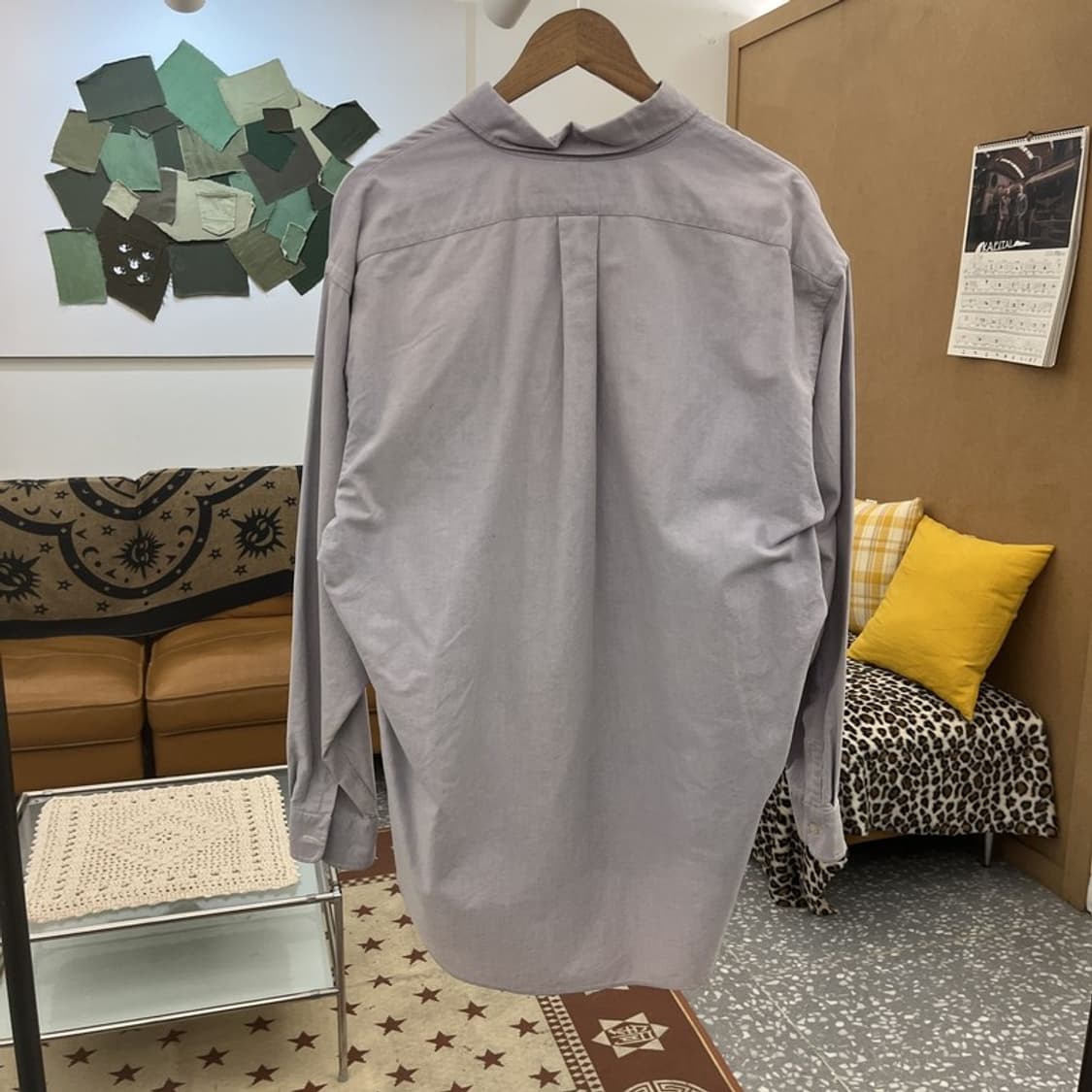 폴로 랄프로렌 빅셔츠 빈티지 오버핏 셔츠 M C10063 상품이미지4