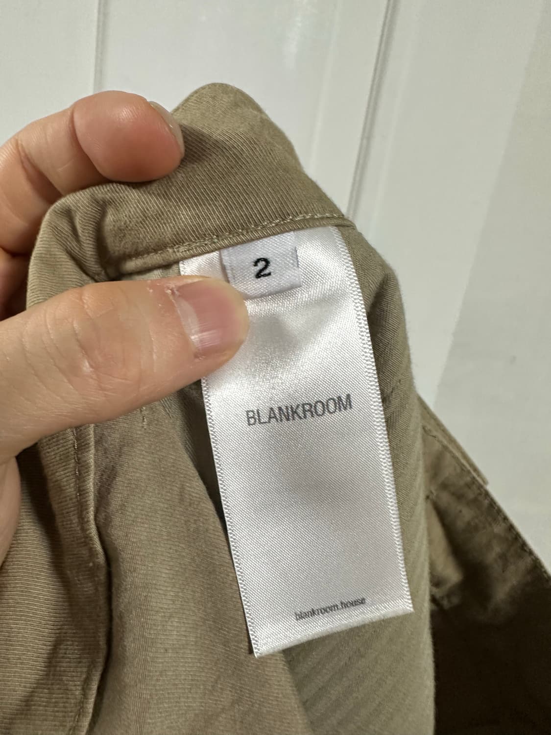 블랭크룸 원턱 C.N 팬츠 상품이미지4