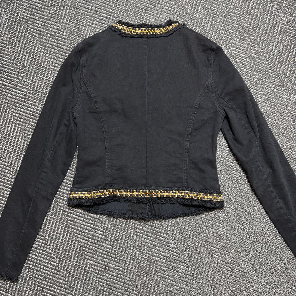 마이클코어스 블랙 체인 장식 자켓(XS) 상품이미지3