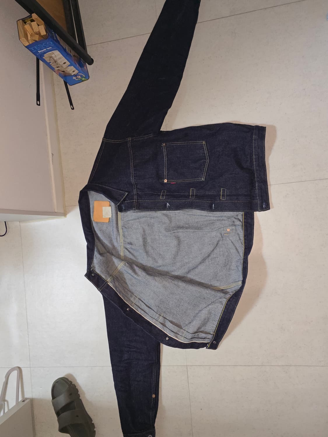 S806XX 대전판 데님 자켓 브론슨 42 사이즈 상품이미지2