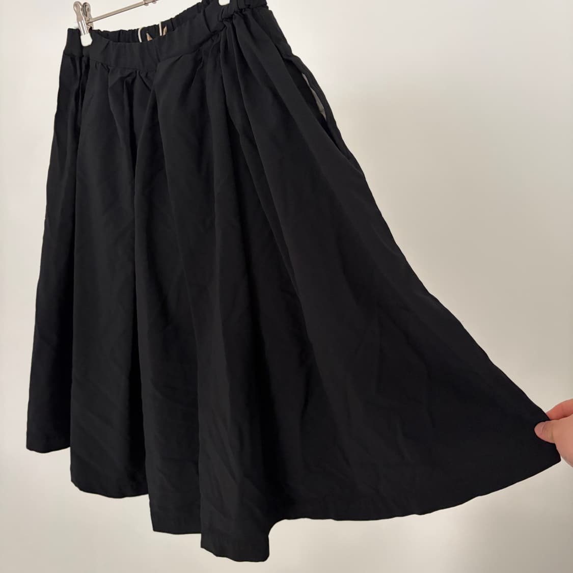 Asymmetry Volume Polyester Skirt 상품이미지2