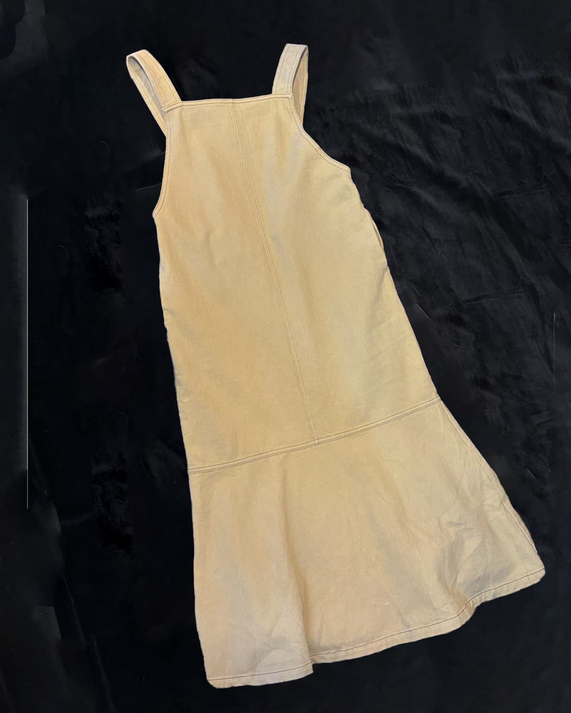 일본빈티지 멜빵 롱 원피스  상품이미지4