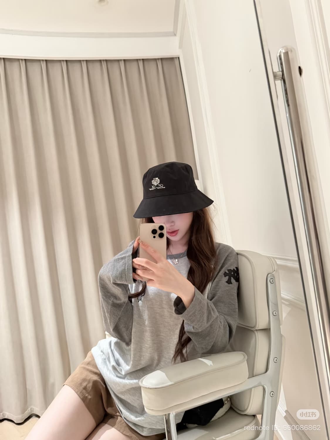 [M, XL] 크롬하츠 3ch패치 실크 롱슬리브 상품이미지2