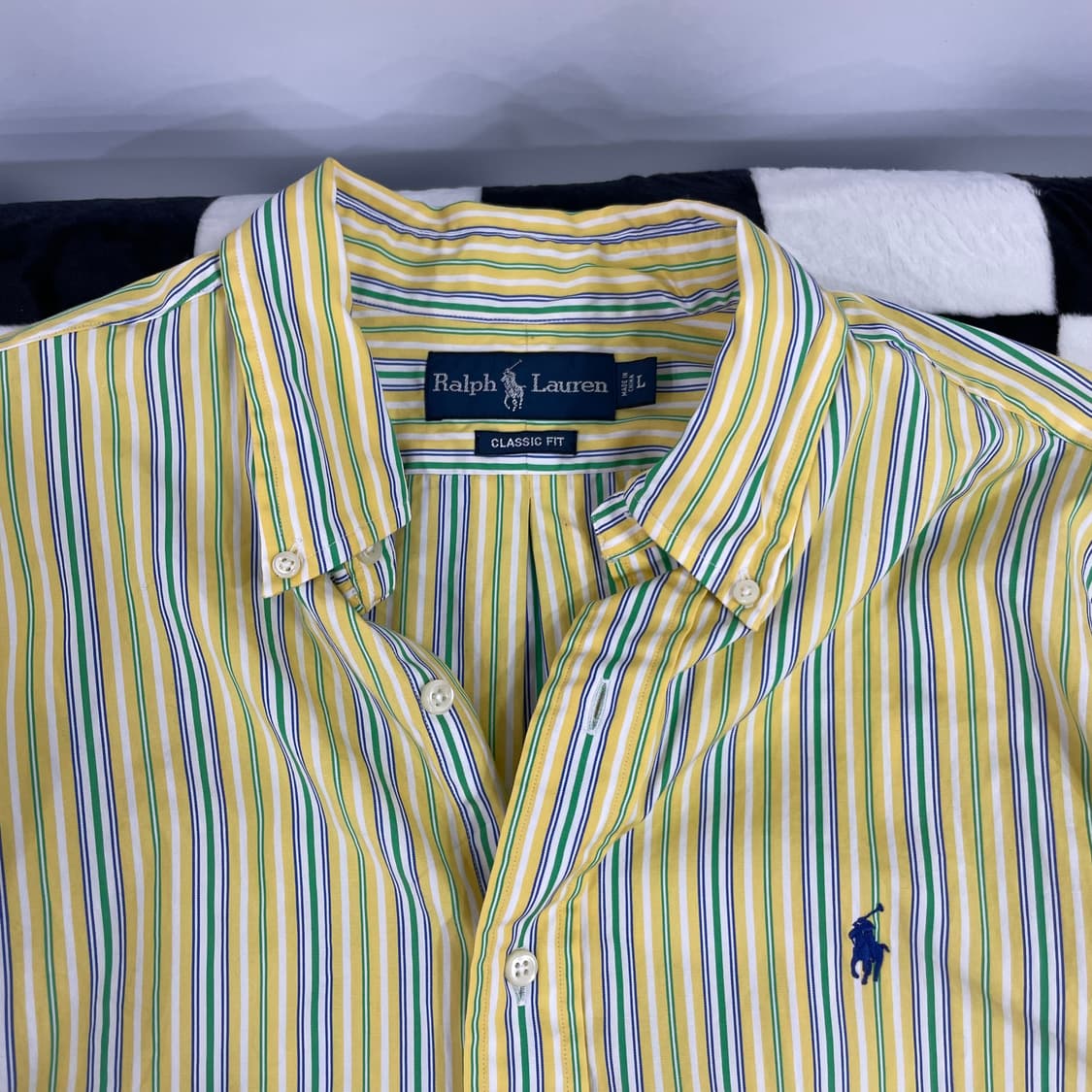 폴로 랄프로렌 스트라이프 셔츠 (L) 상품이미지2
