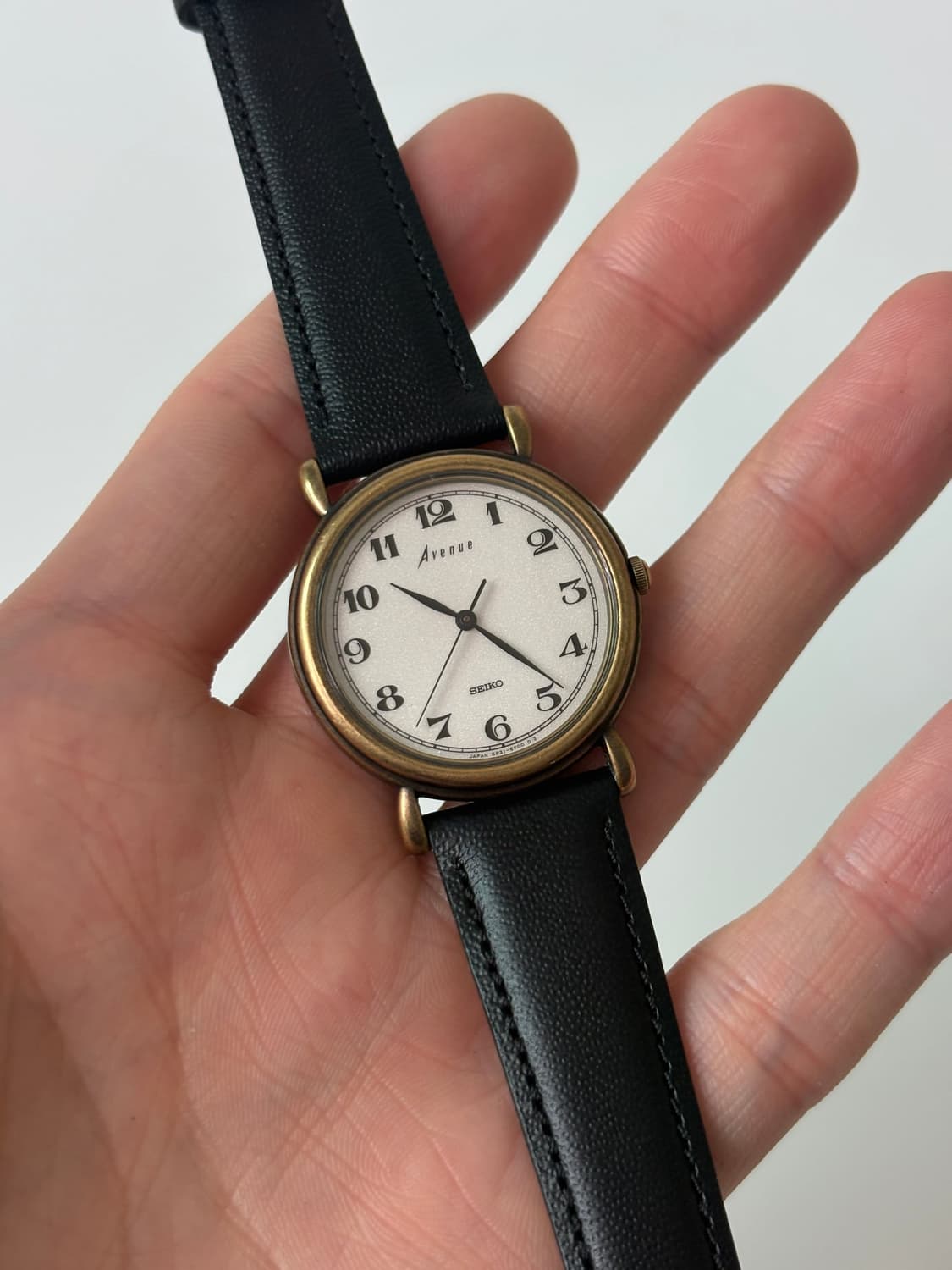 1980s Avenue Antique Brass Quartz 상품이미지2