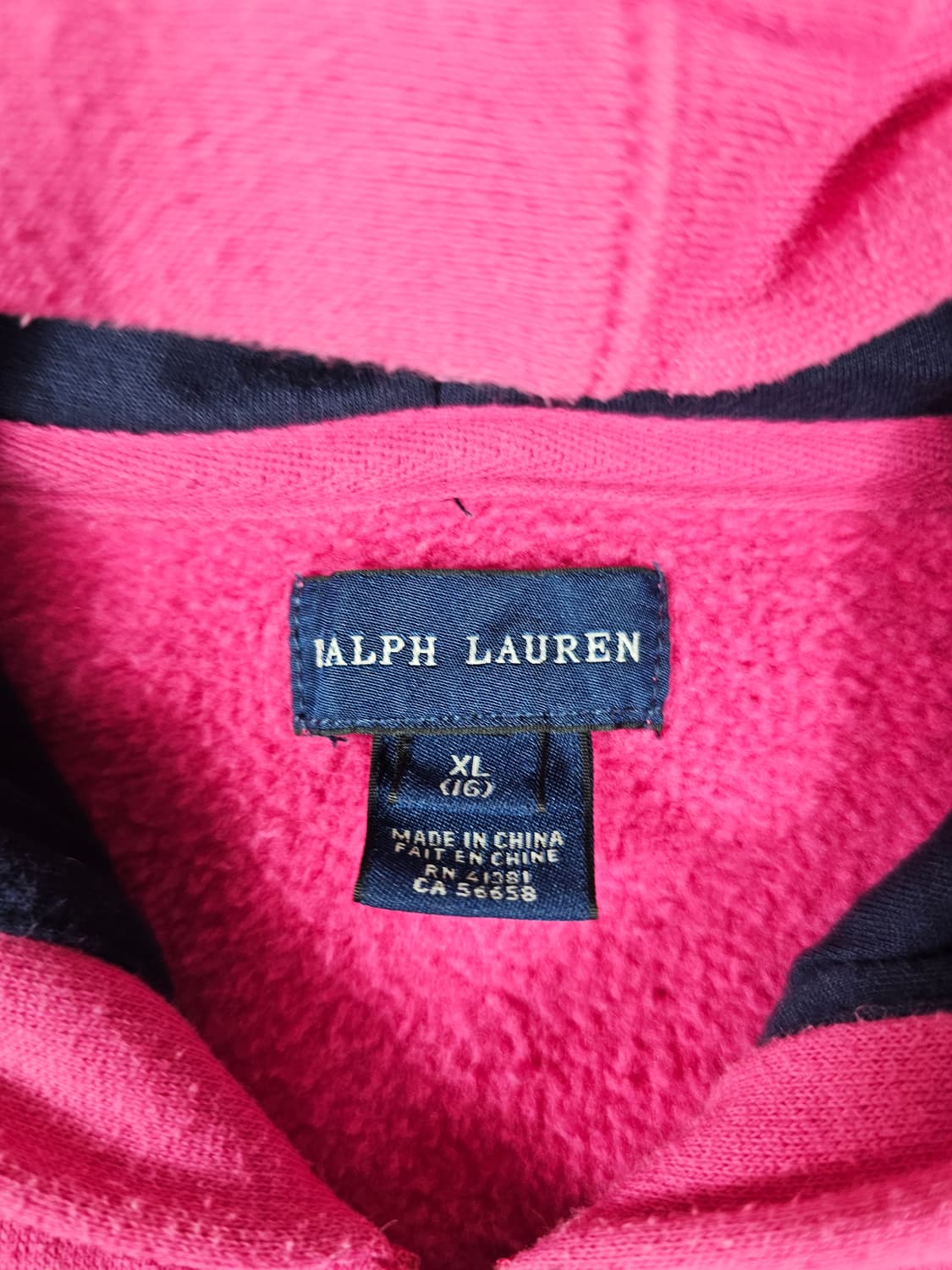 폴로빅포니후드집업핑크 상품이미지2