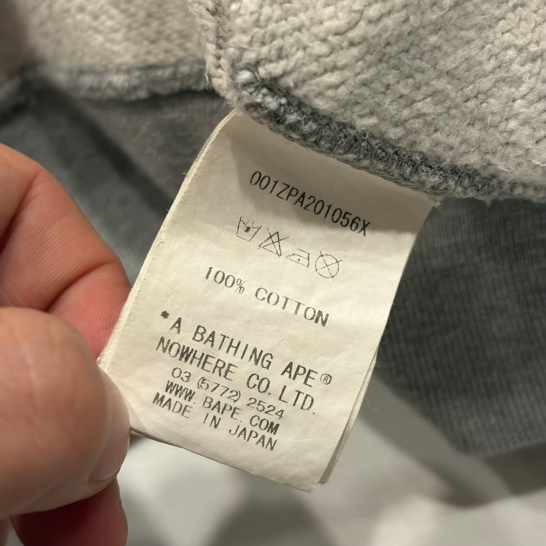 [L] 베이프 1st 샤크 후드 집업 그레이 카모 B580 상품이미지8