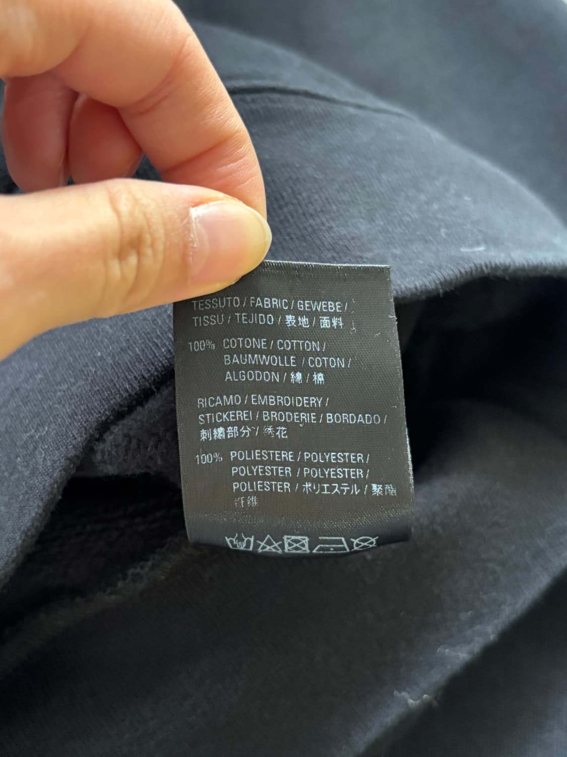 Balenciaga 발렌시아가 블랙 파리스 로고 맨투맨 상품이미지5