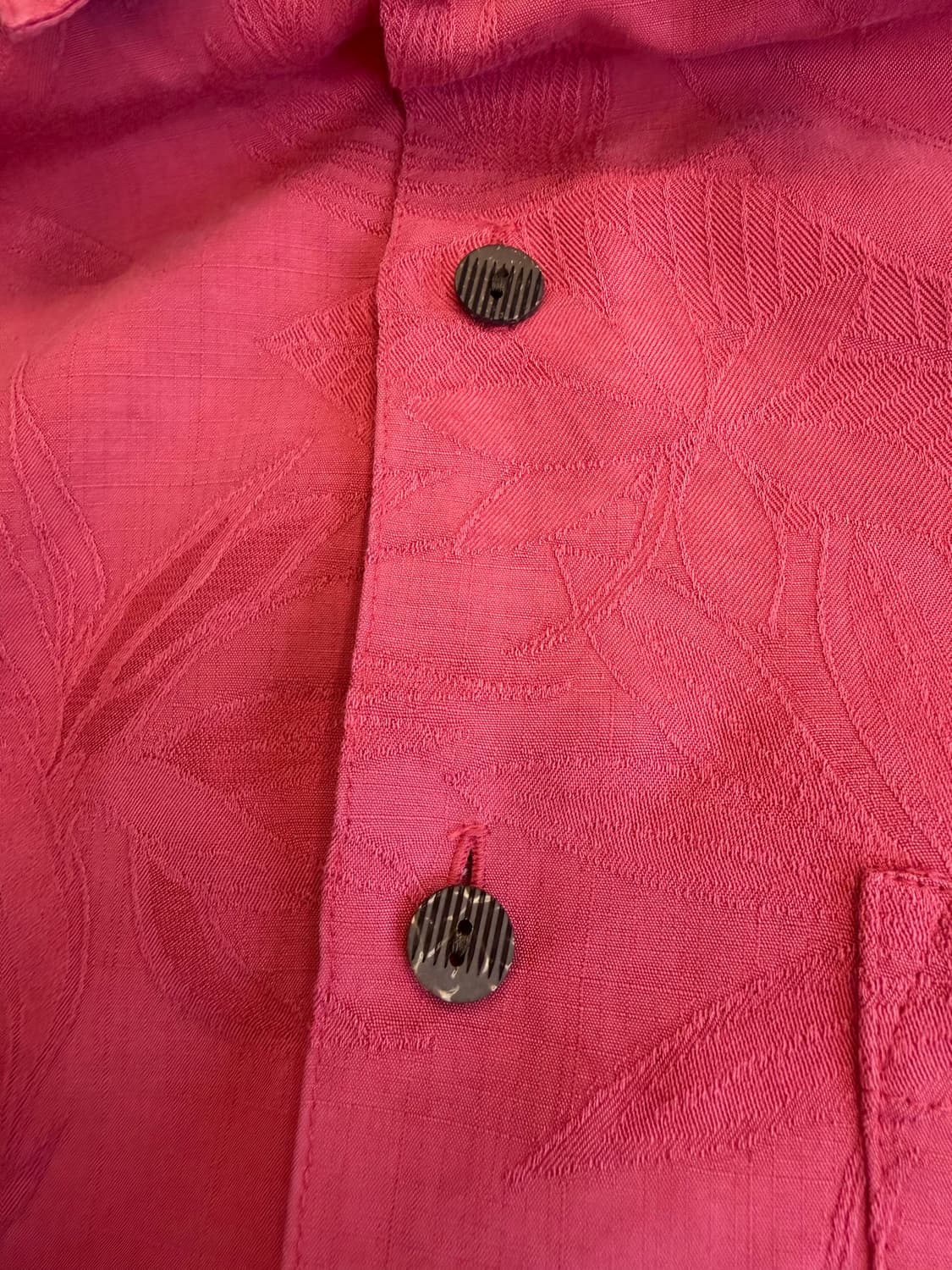 플라워패턴 모달 반팔 셔츠 상품이미지6