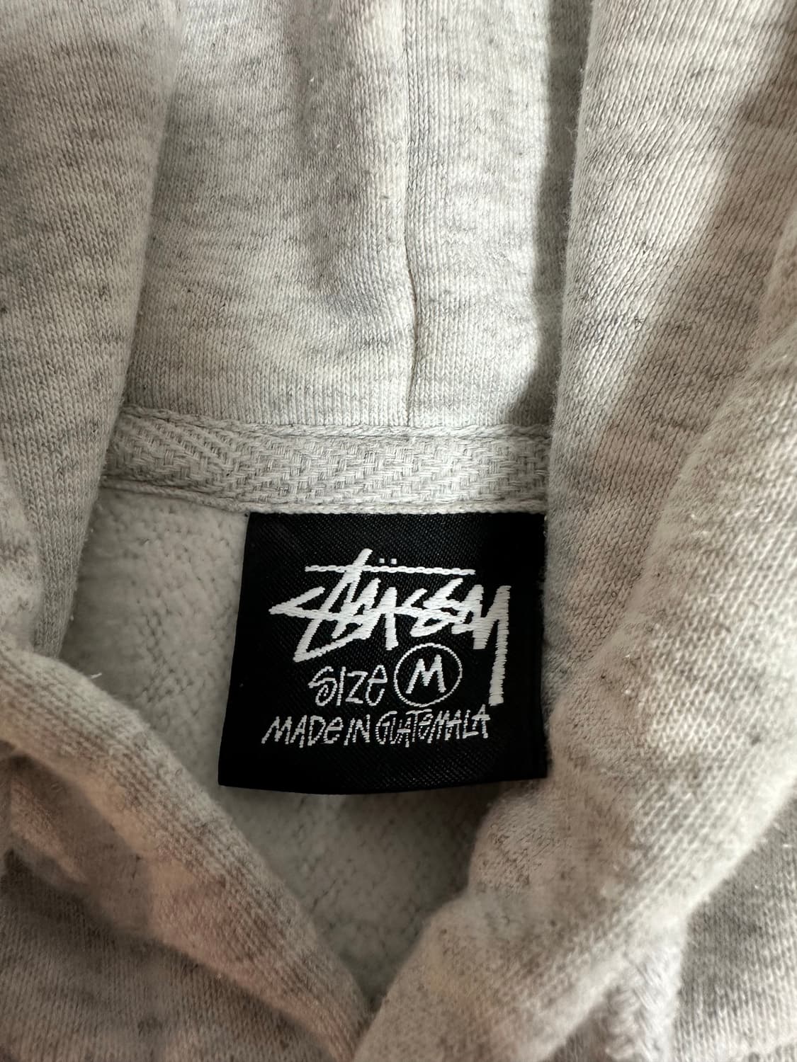 스투시 애쉬 베이직 후드티 상품이미지2