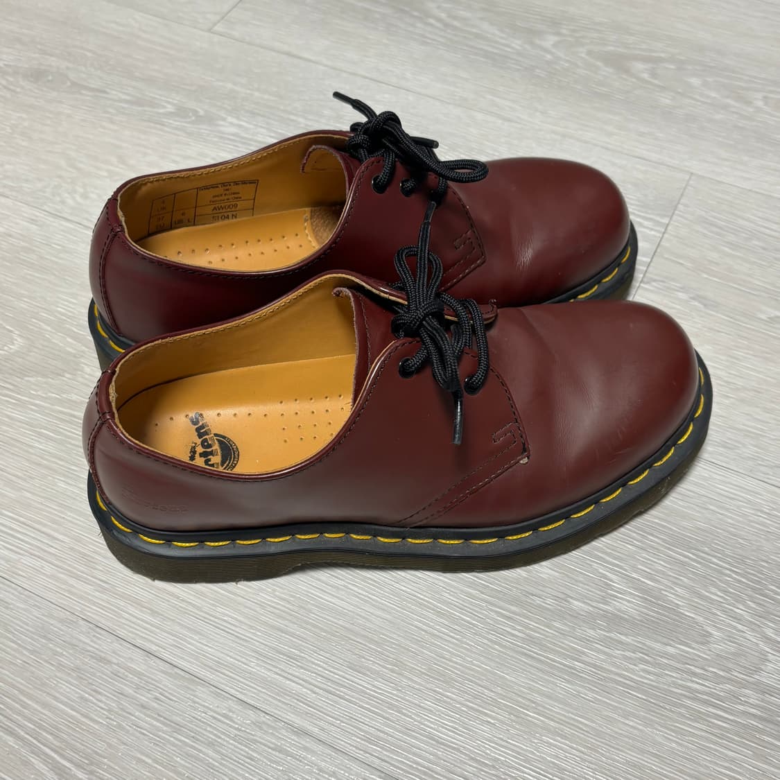 닥터마틴 1461 체리레드  상품이미지1