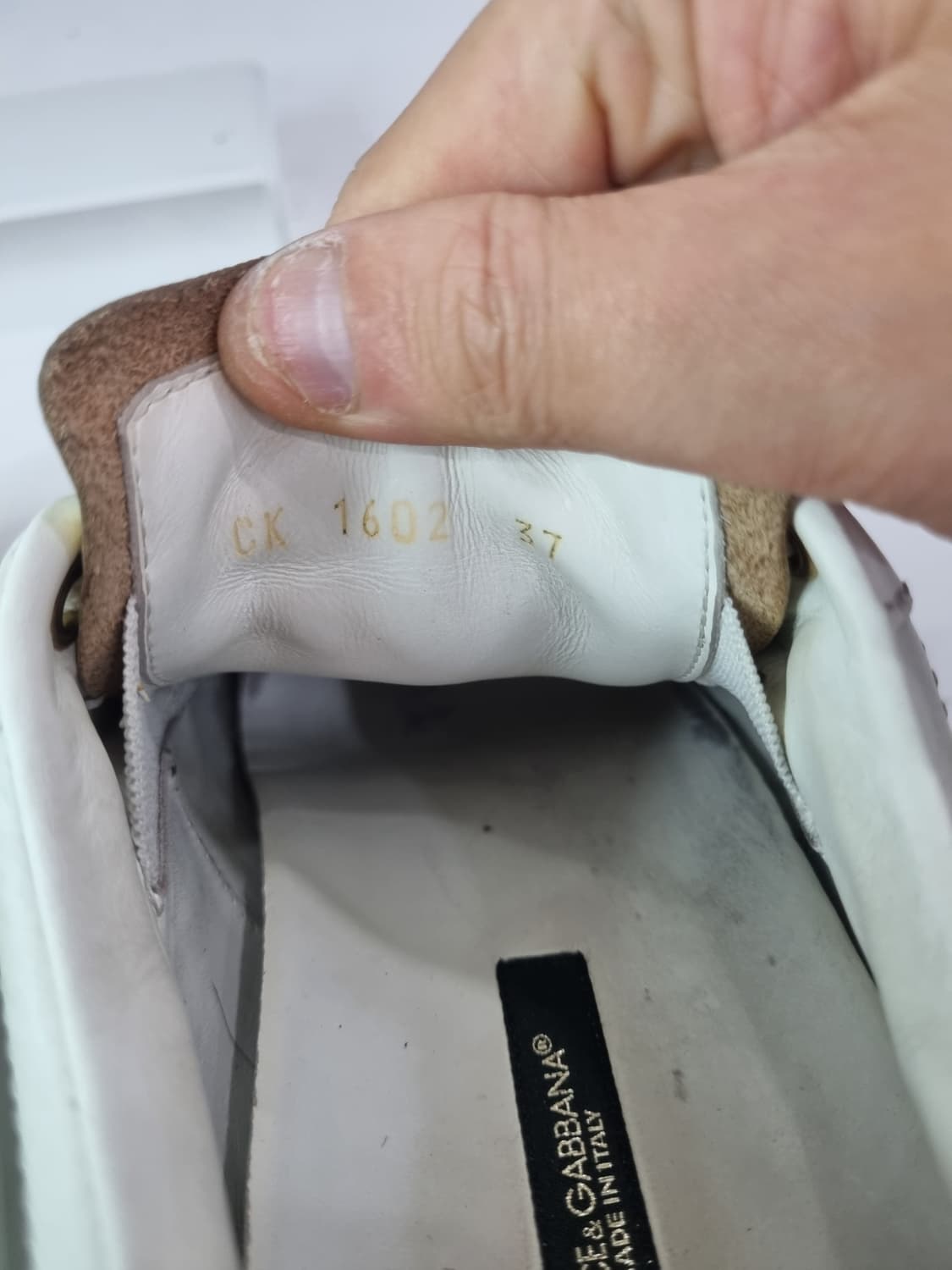 37 돌체앤가바나 레터링 스니커즈 상품이미지6