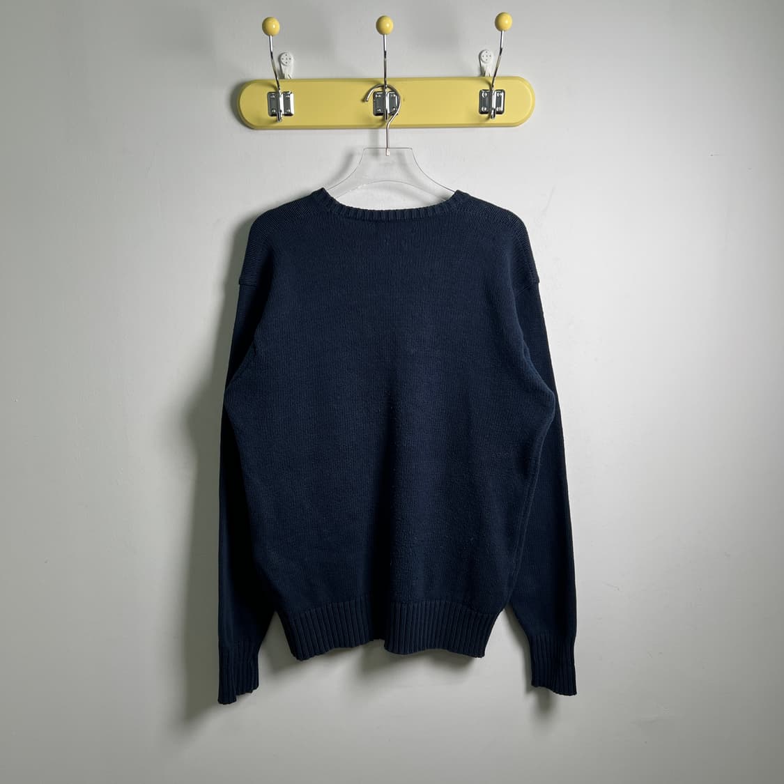폴로 랄프로렌 네이비 코튼 니트  상품이미지2