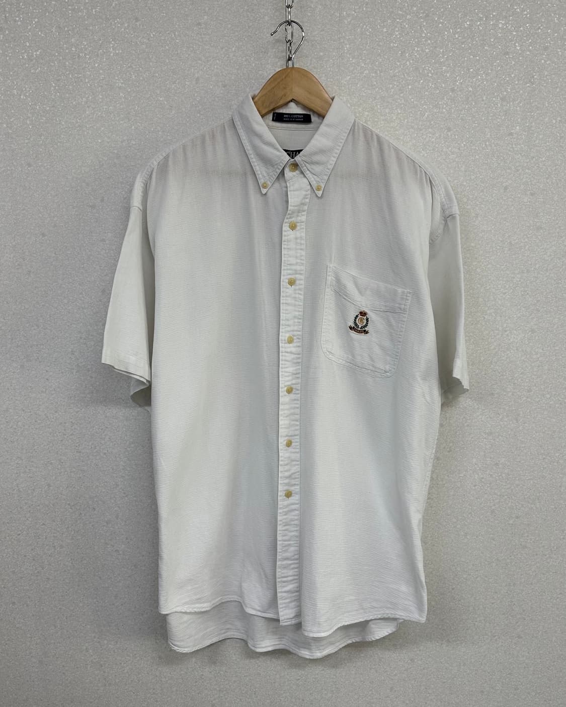 (2XL)CHAPS 화이트 반팔셔츠-M2068 상품이미지1