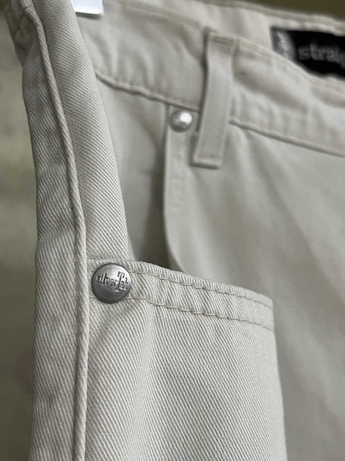 90s LEVIS SILVER TAB USA COTTON PANTS 상품이미지9