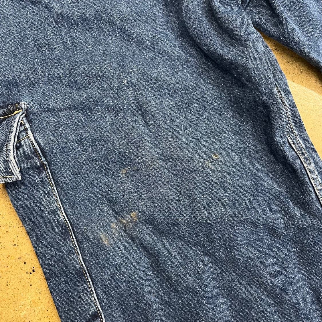 [정품/26] 코스 블루 데님 카고 와이드 팬츠 b19 상품이미지6