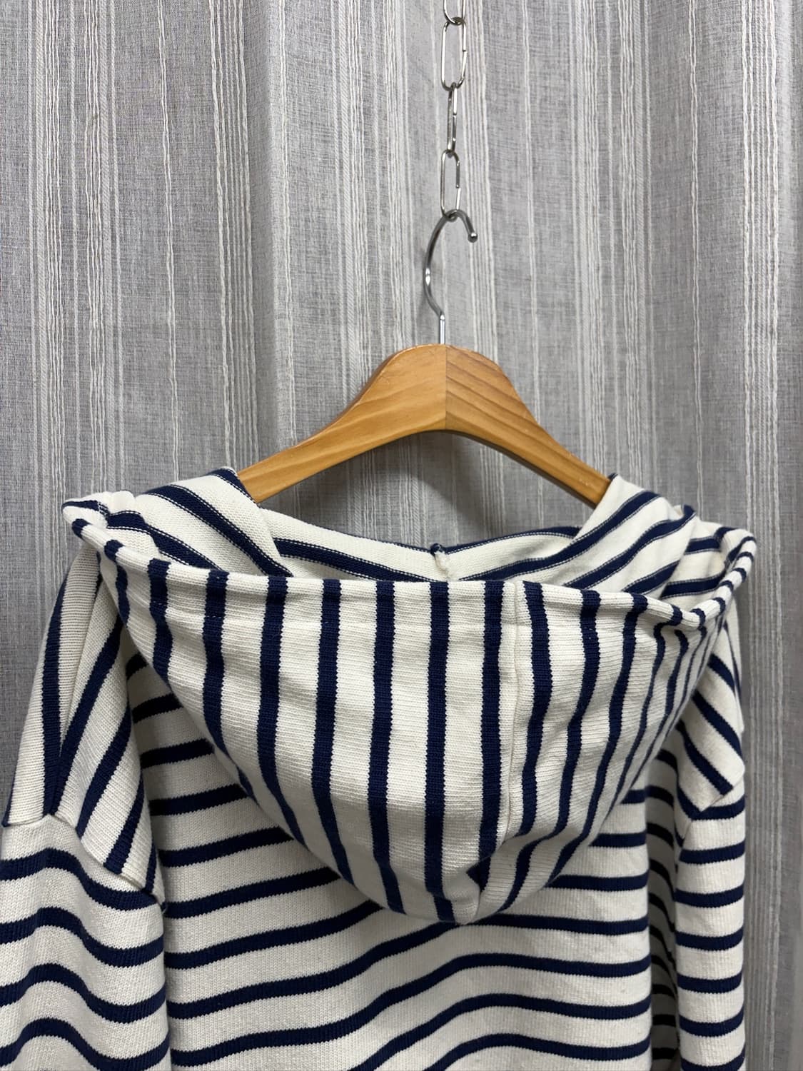 세인트제임스 빈티지 스트라이프 후드티 상품이미지5