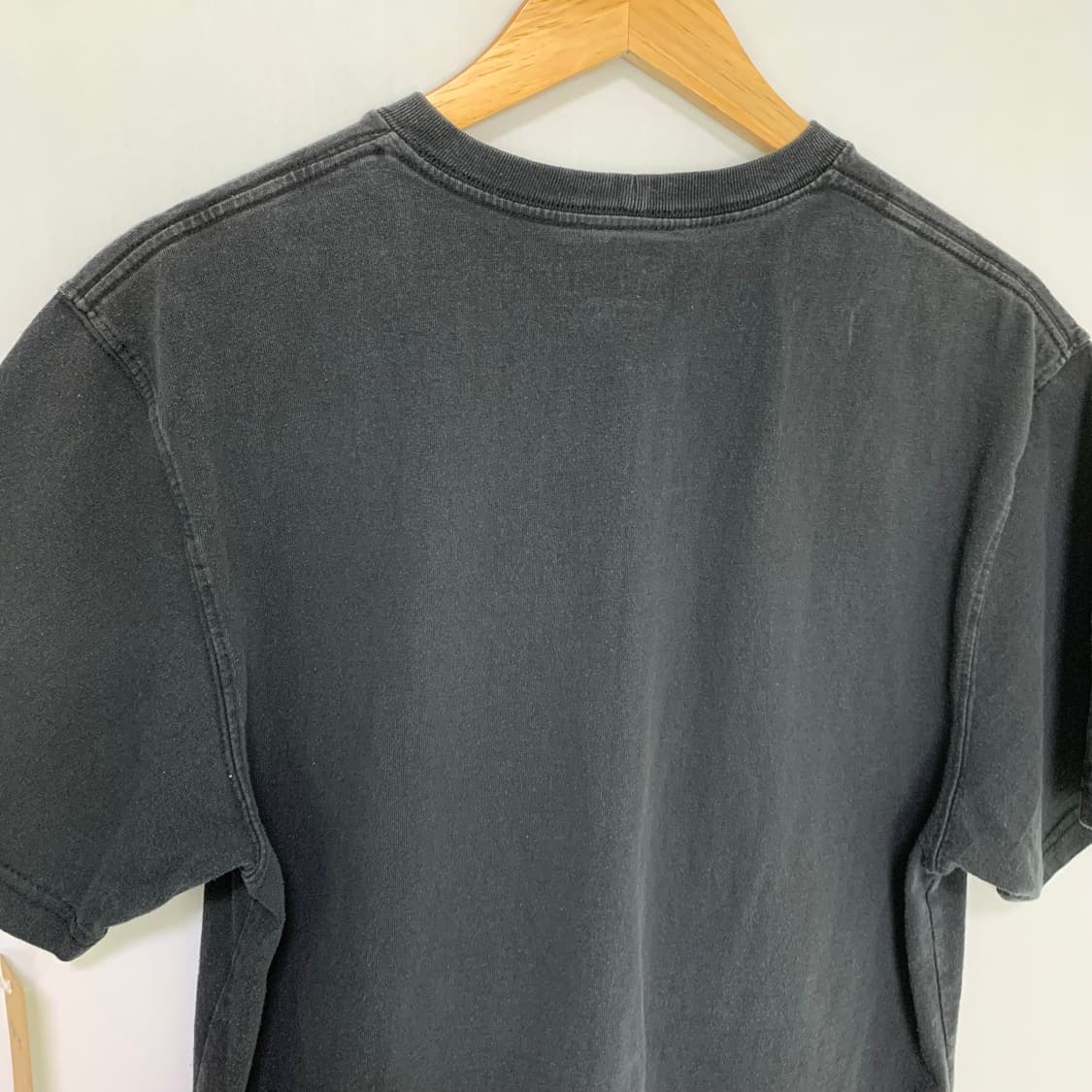 칼하트 차콜 빅 로고 프린팅 반팔 티셔츠 빈티지 남녀공용 상품이미지8