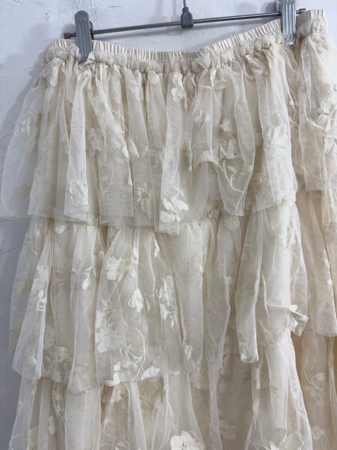 lace layered long skirt 상품이미지5