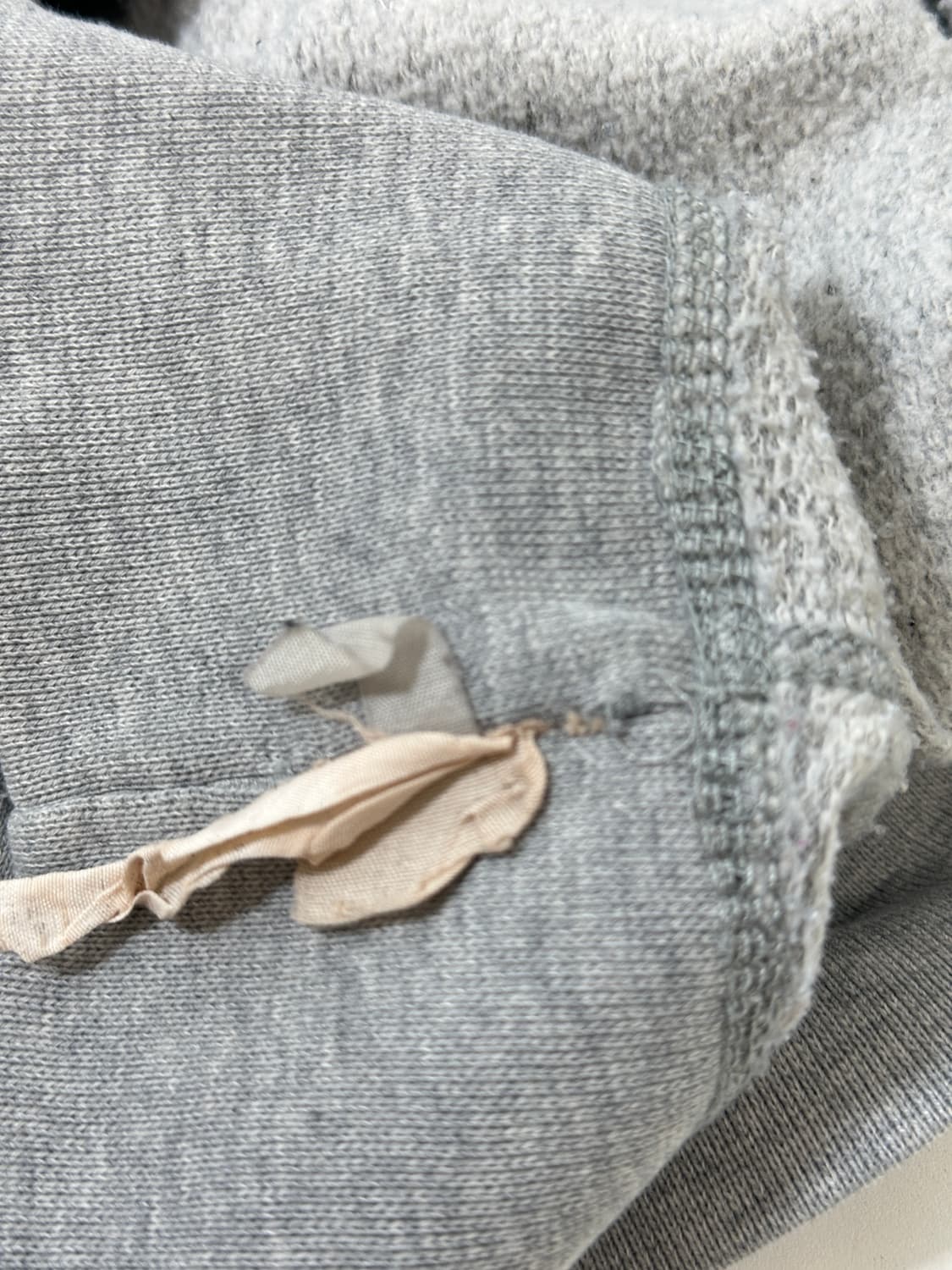 폴로 그레이 후드 오버핏  상품이미지6