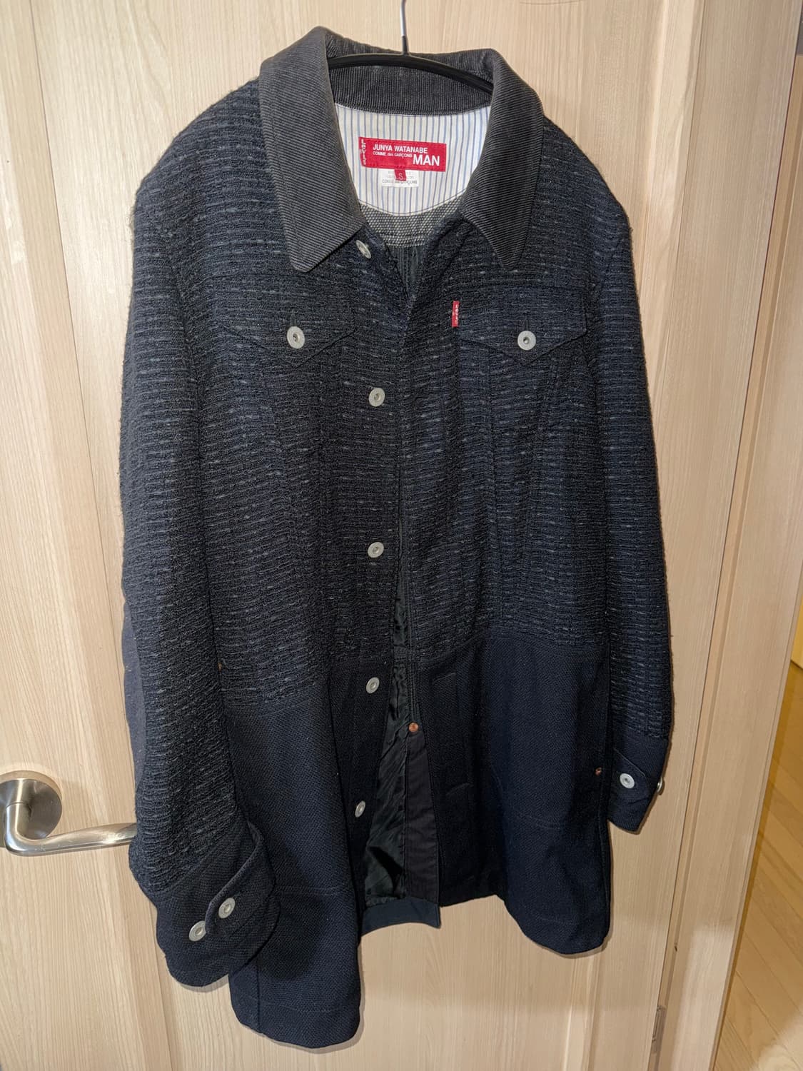 [S] 준야 와타나베 맨x리바이스 트위드 코트 상품이미지2