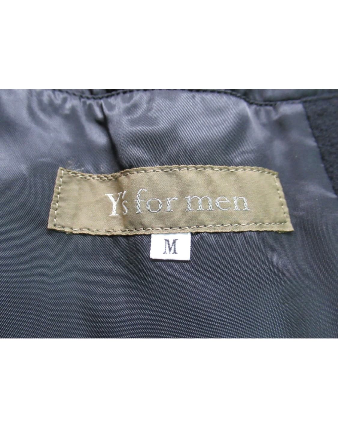 [M] 90s Y’s for men 하이넥 버튼 코트 상품이미지7