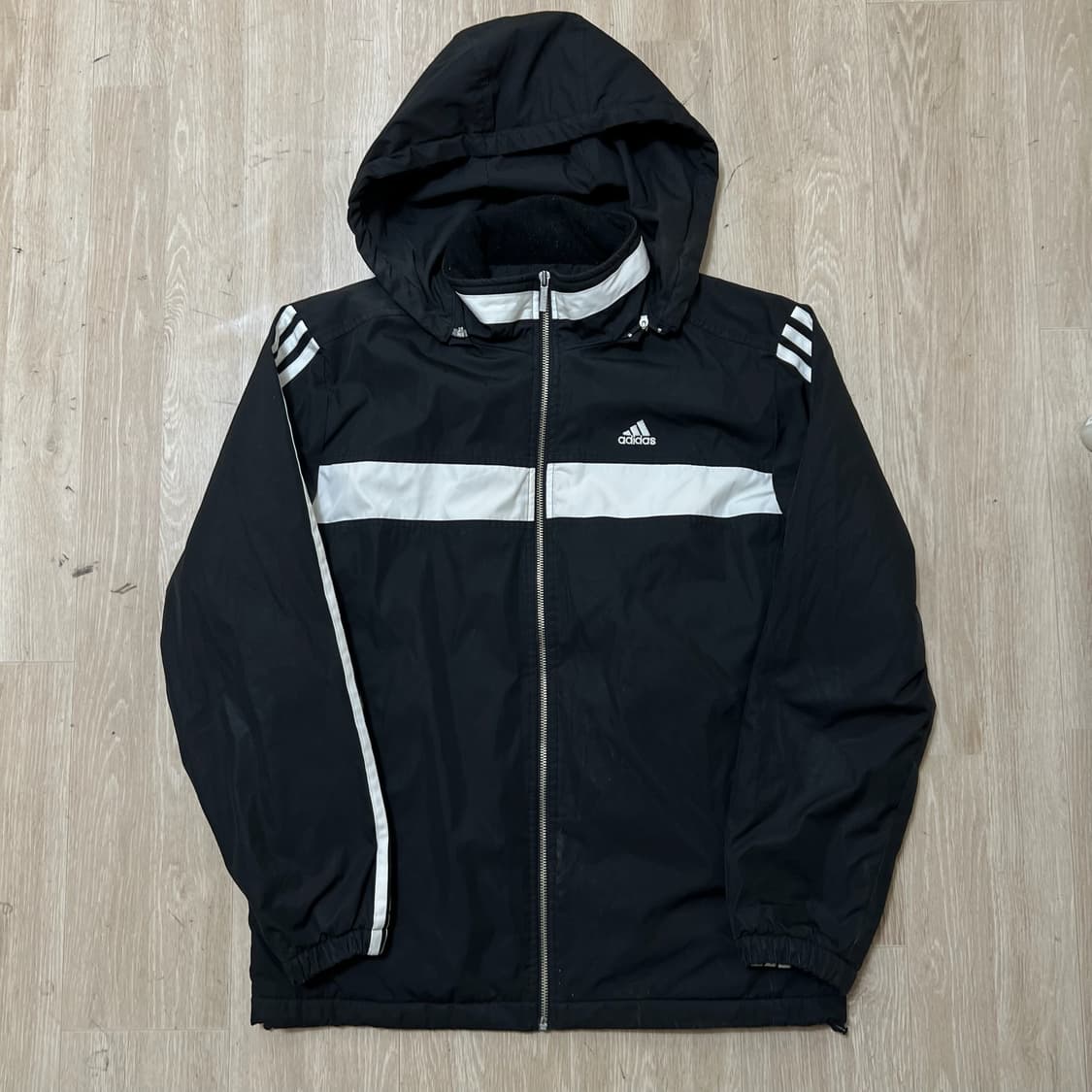 아디다스 남성 후드 바람막이 점퍼 M/95  상품이미지1