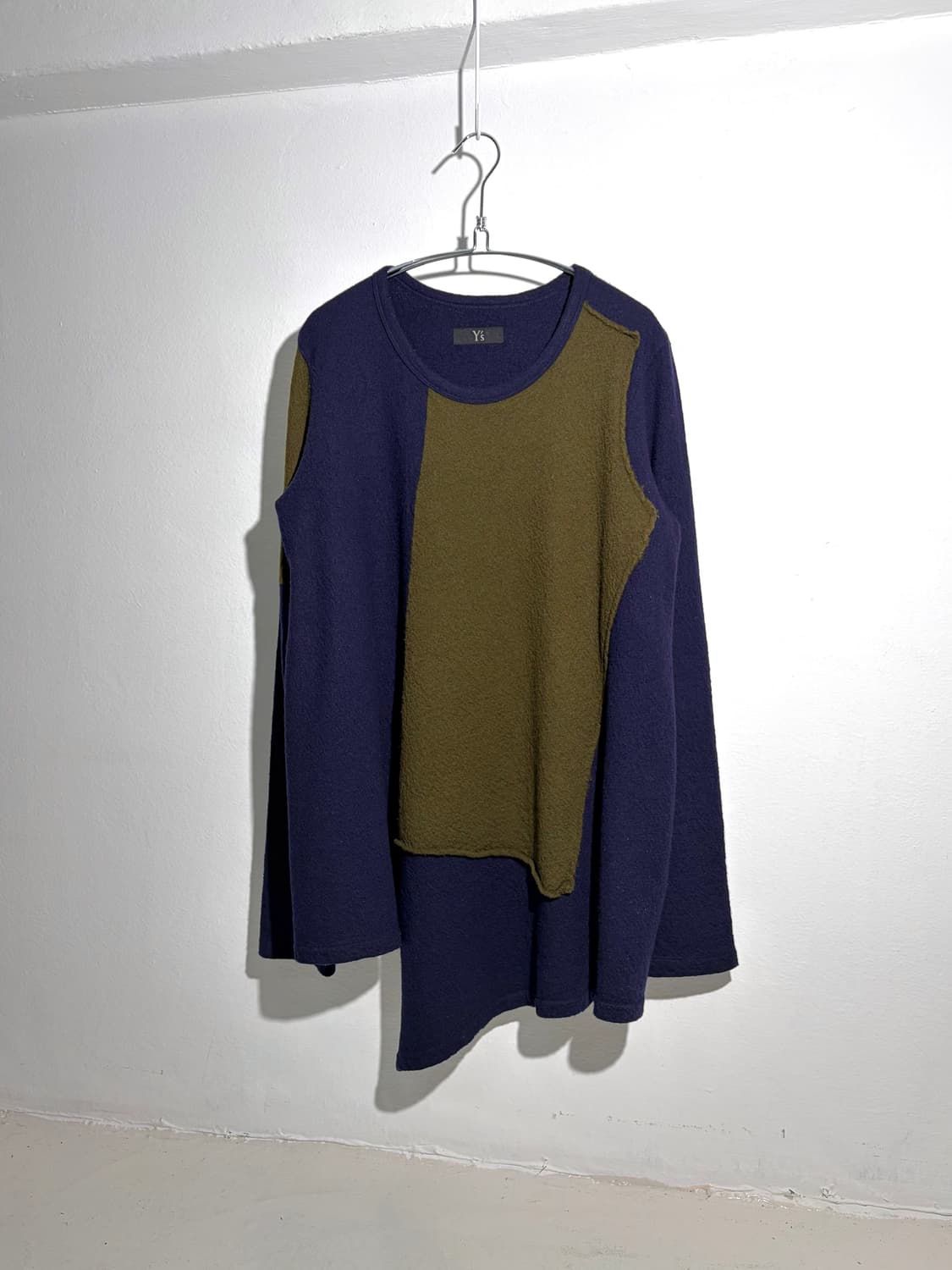 Y's 요지야마모토 축융울 비대칭 니트 상품이미지1