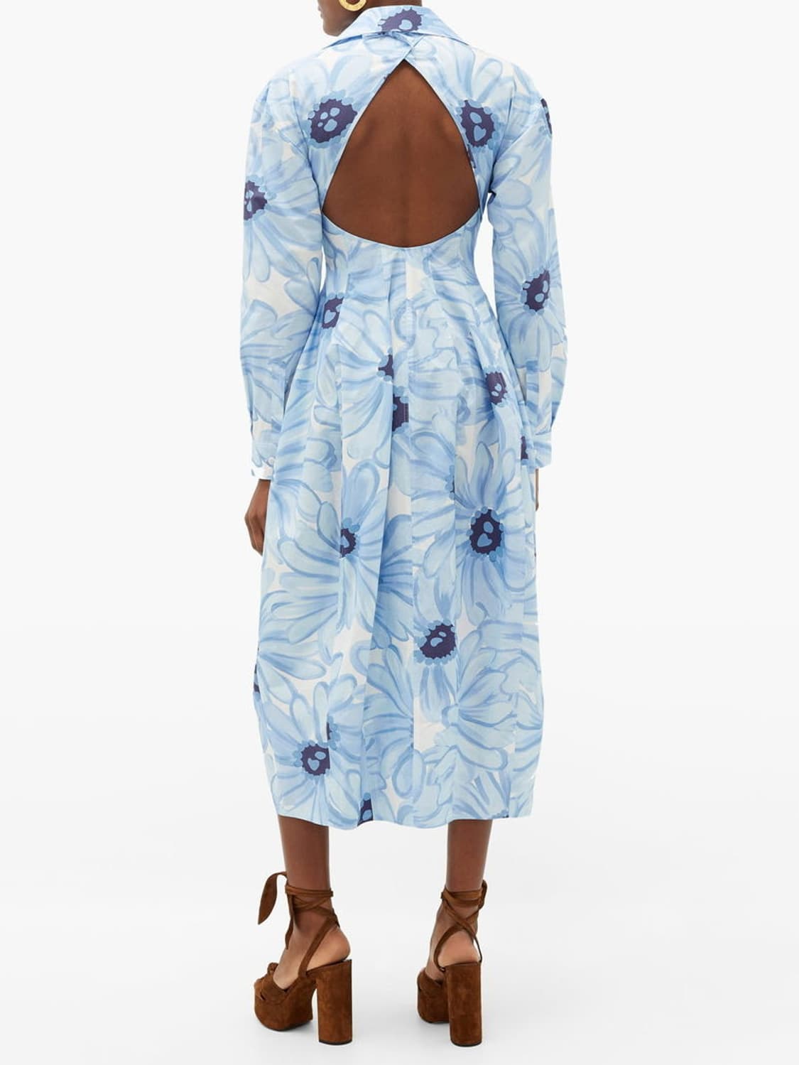 Jacquemus floral print poplin dress 36 상품이미지4