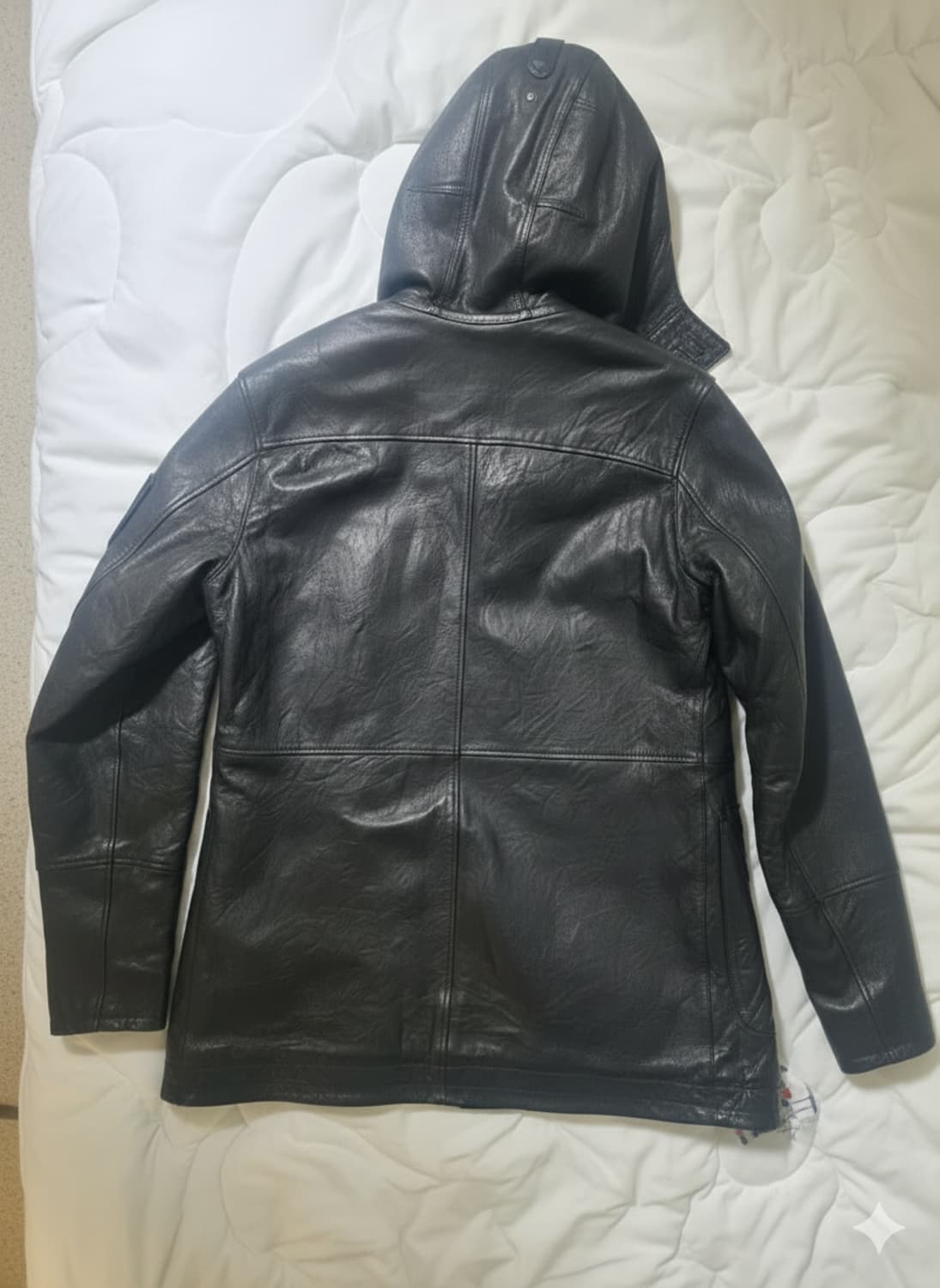 CP 컴퍼니 레더(양가죽) 고글 렌즈자켓 상품이미지4