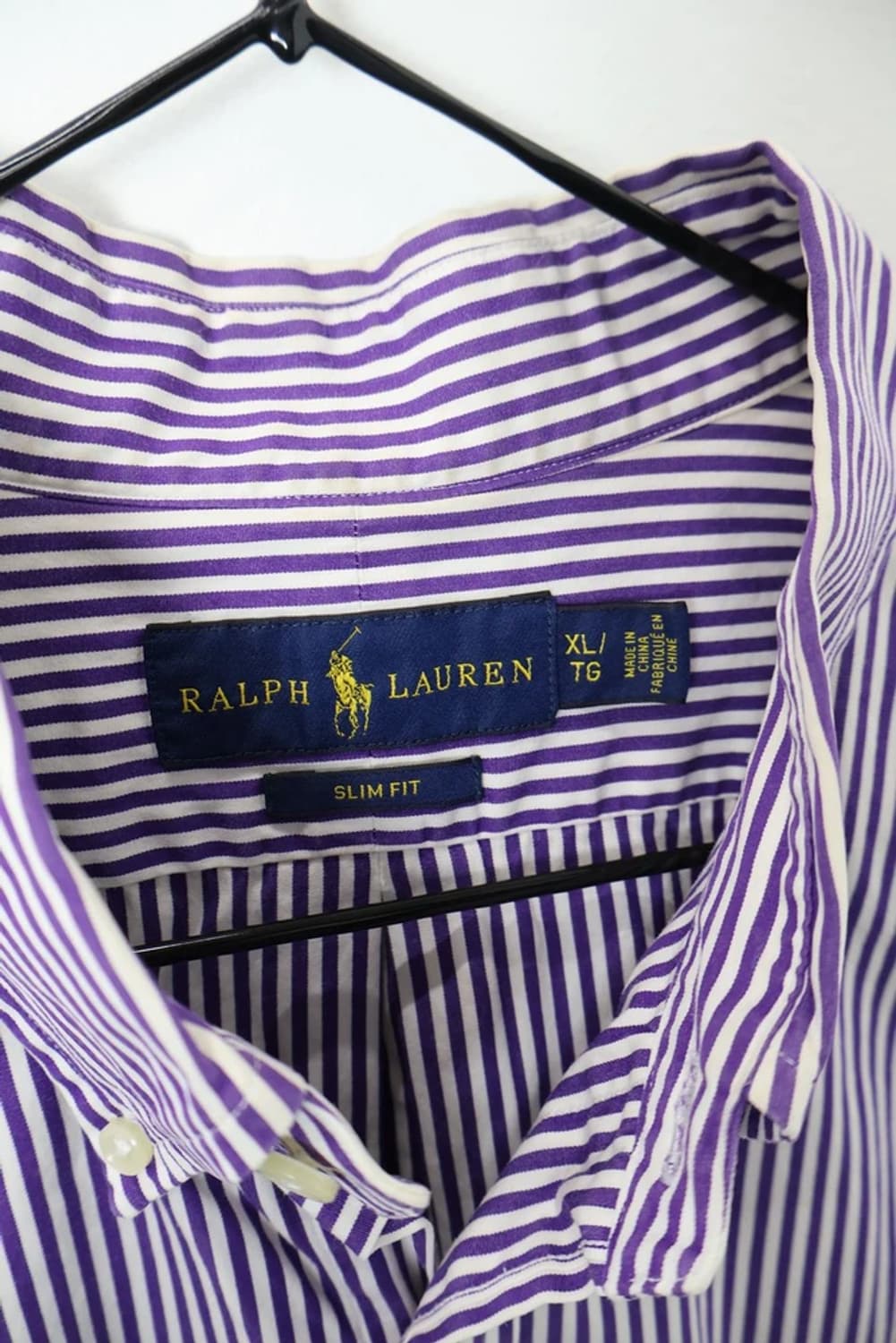 Polo Ralph Lauren Purple Stripe Shirt 상품이미지6