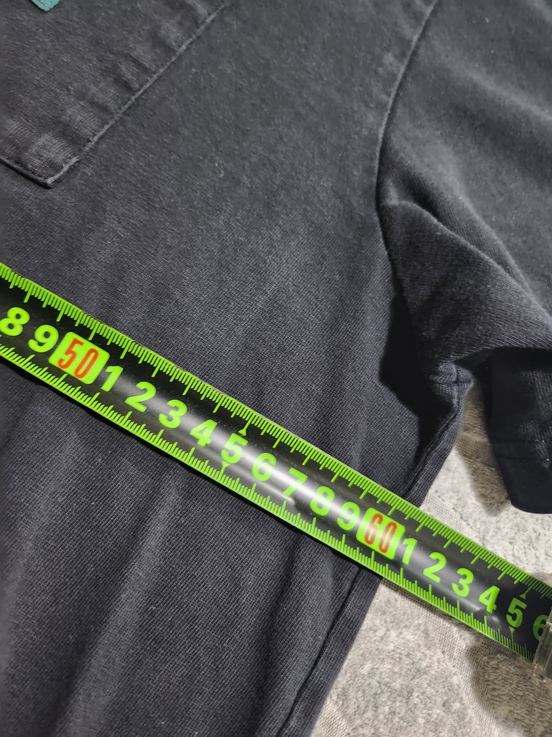 브롬턴 런던 블랙 포켓 반팔 티셔츠 XXL 상품이미지6