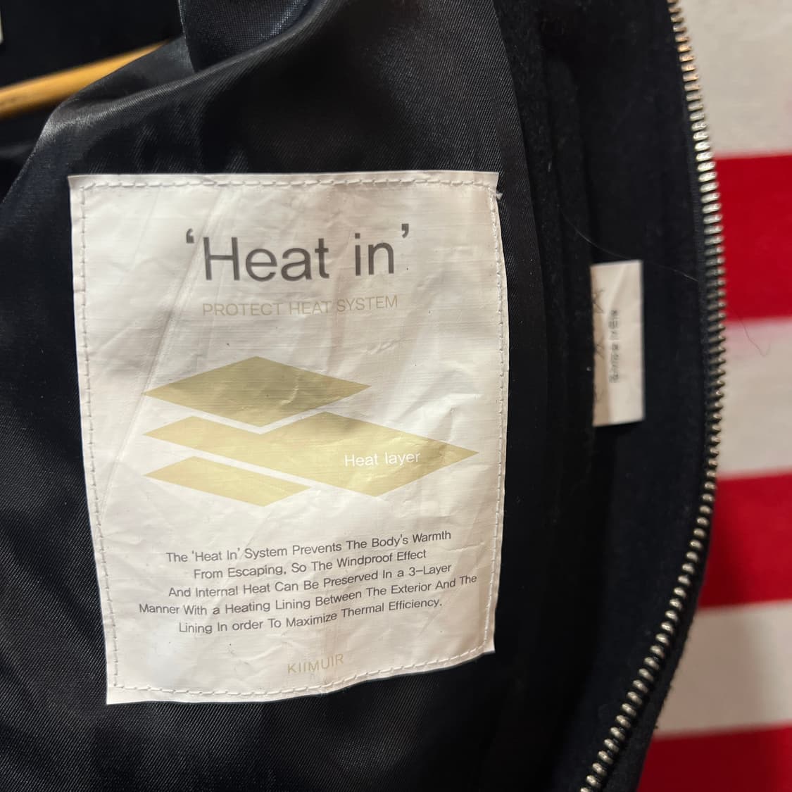 키뮤어 라인 봄버 자켓 상품이미지4