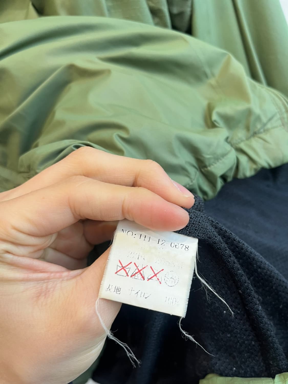 SHIPS 나일론 블루종 자켓 카키 상품이미지7