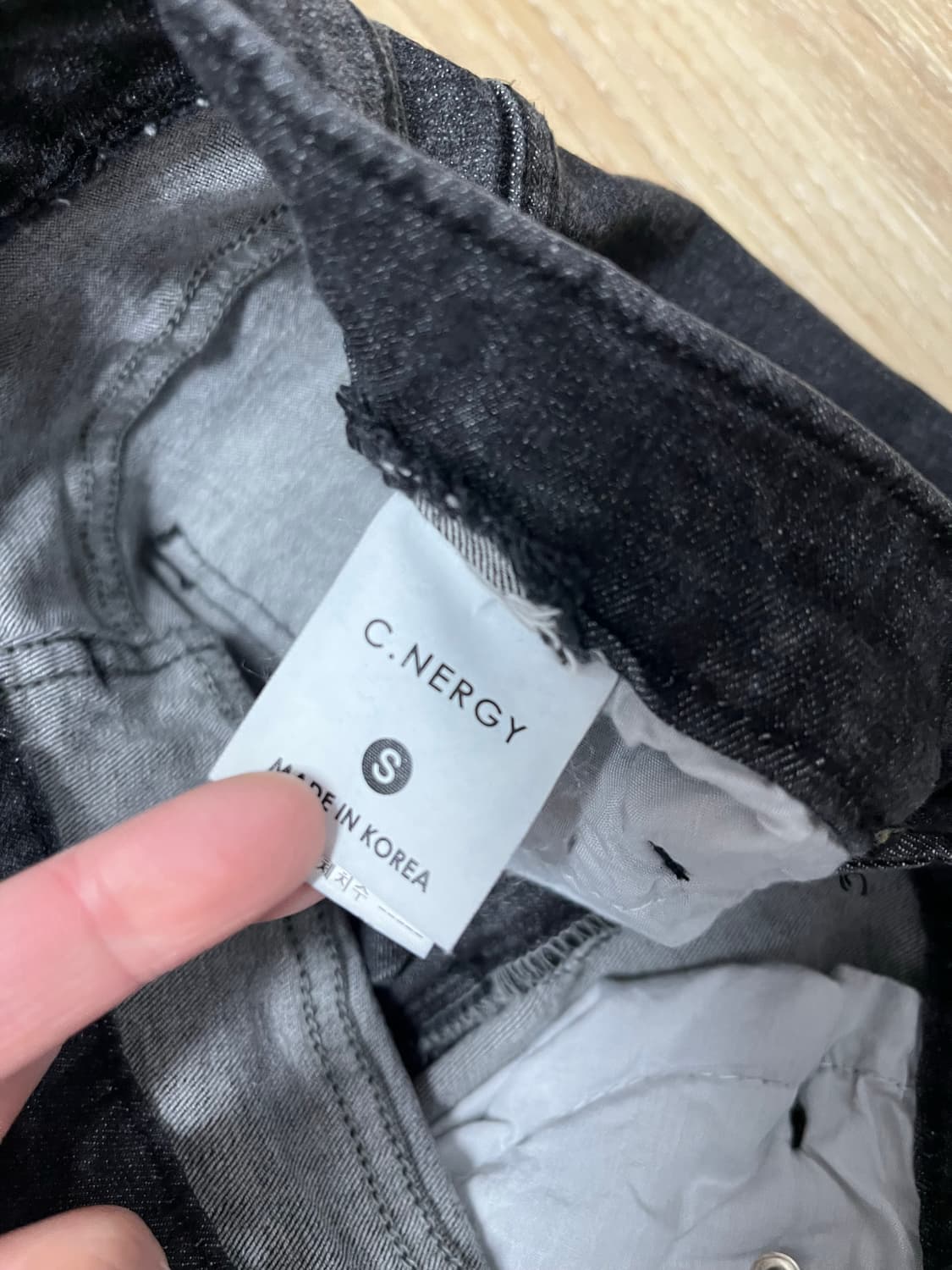 C nergy 부츠컷 흑청바지 24 상품이미지6