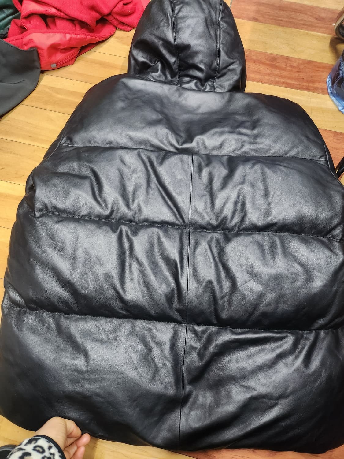 Robo구스양가죽패딩77 상품이미지6