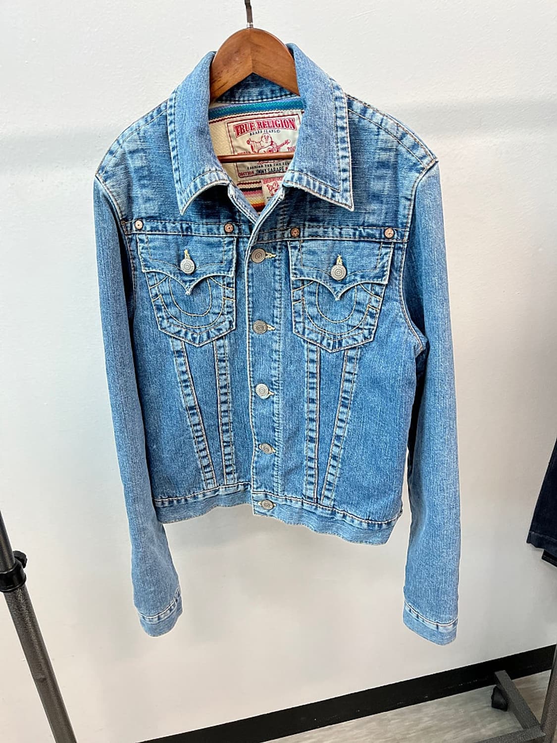 여) 트루릴리젼 말굽 데님자켓  상품이미지2